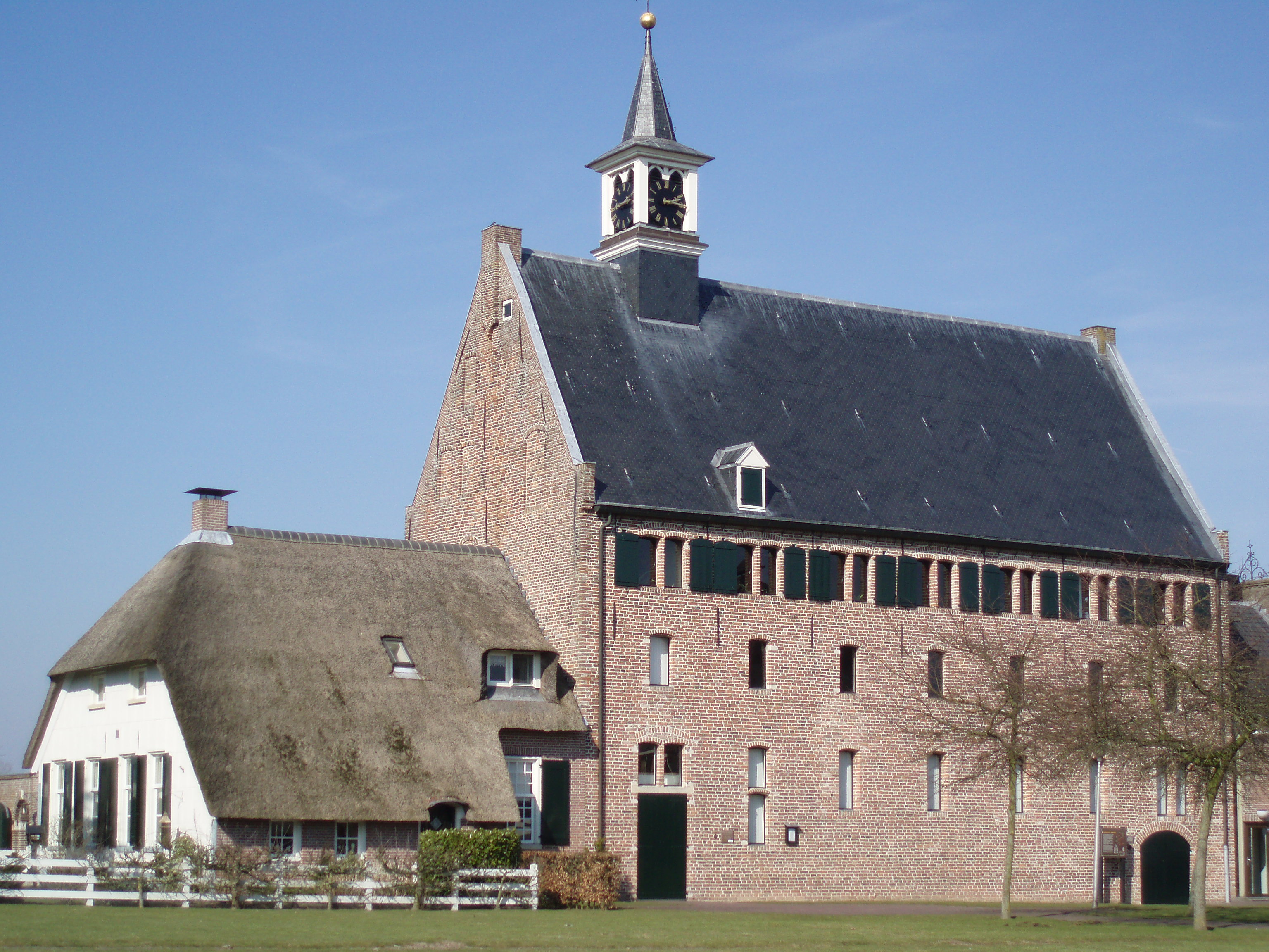 Voormalige brouwerij van het inmiddels vrijwel geheel verdwenen kloostercomplex te Windesheim.