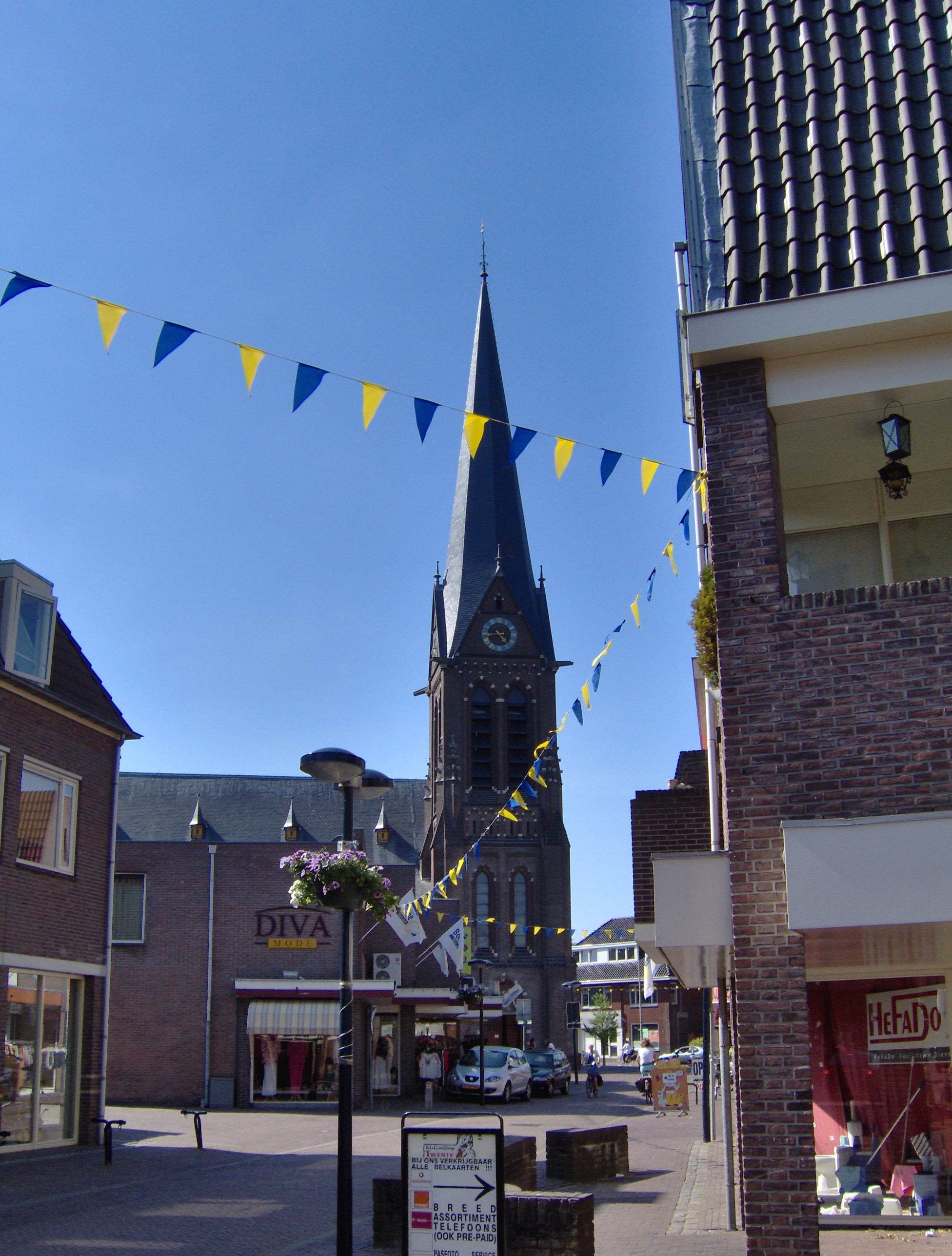 The St. Stephanus Church in Borne, in the province of Overijssel, The Netherlands