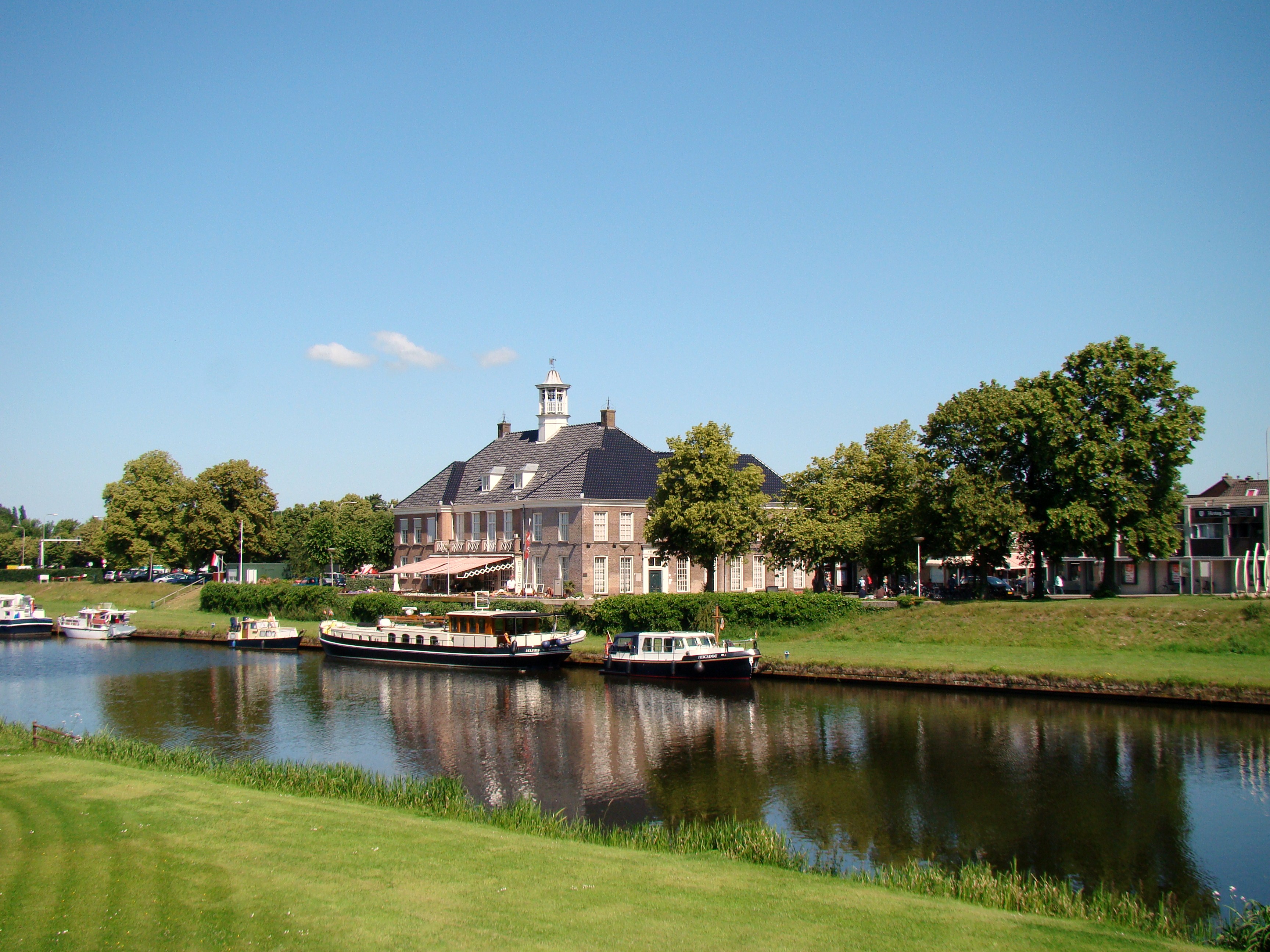 Old cityhall of Ommen, now a museum and a bistro