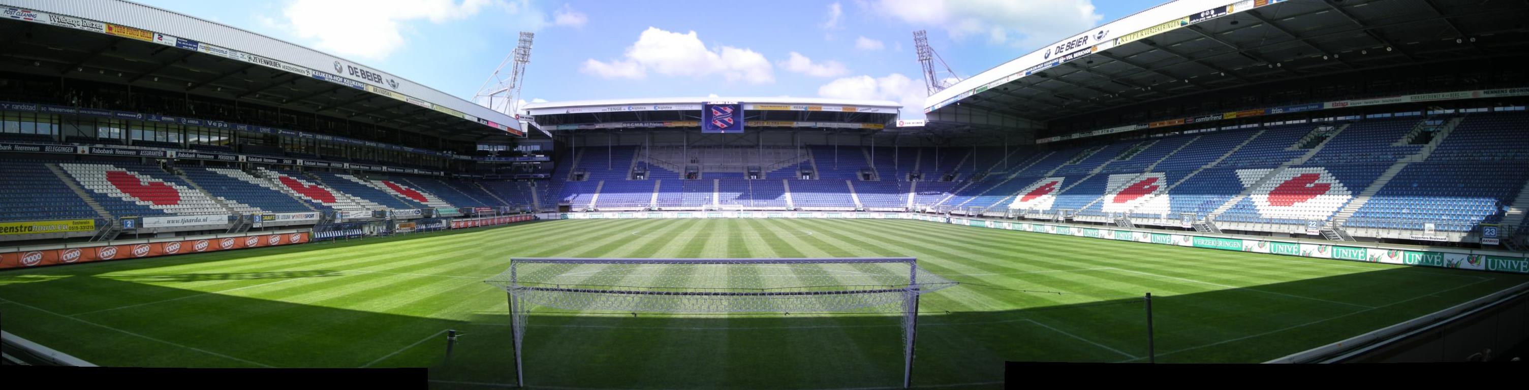 Abe Lenstra Stadion in Heerenveen (panorama)