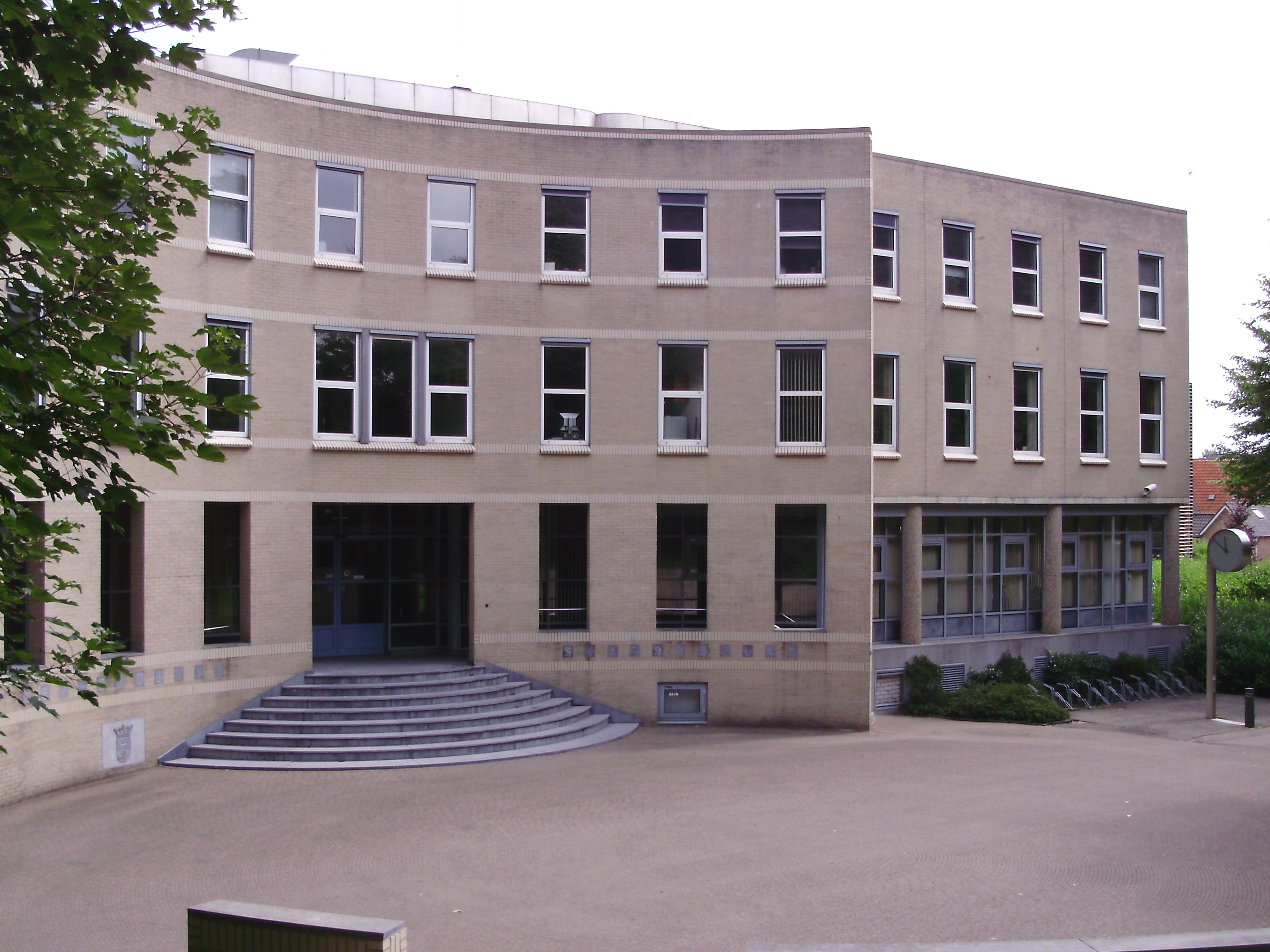 Gemeentehuis van Skarsterlân in Joure (provincie Friesland, Nederland)