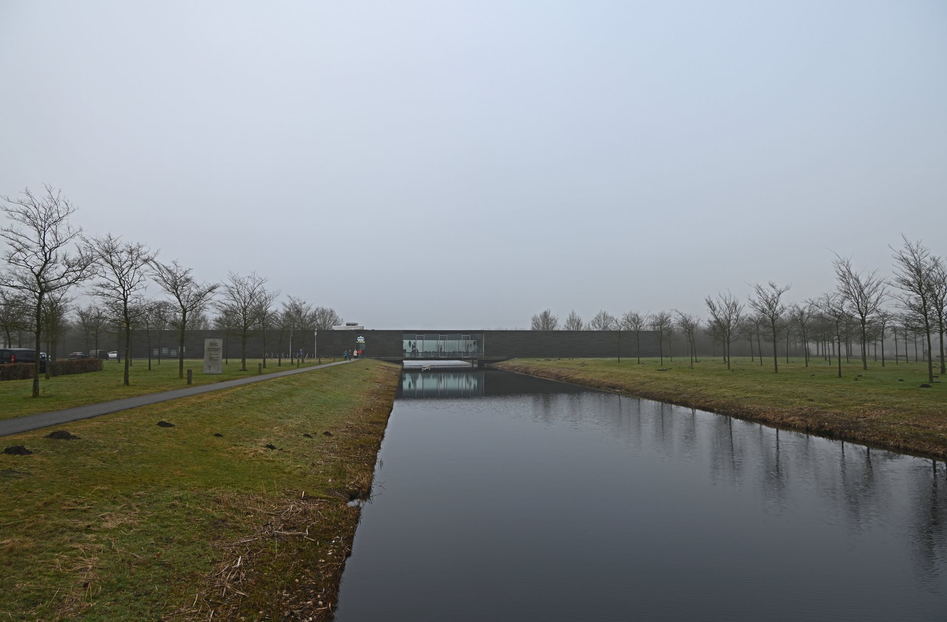 Museum Belvédère seen from the north, Oranjewoud, Heerenveen, Friesland, the Netherlands