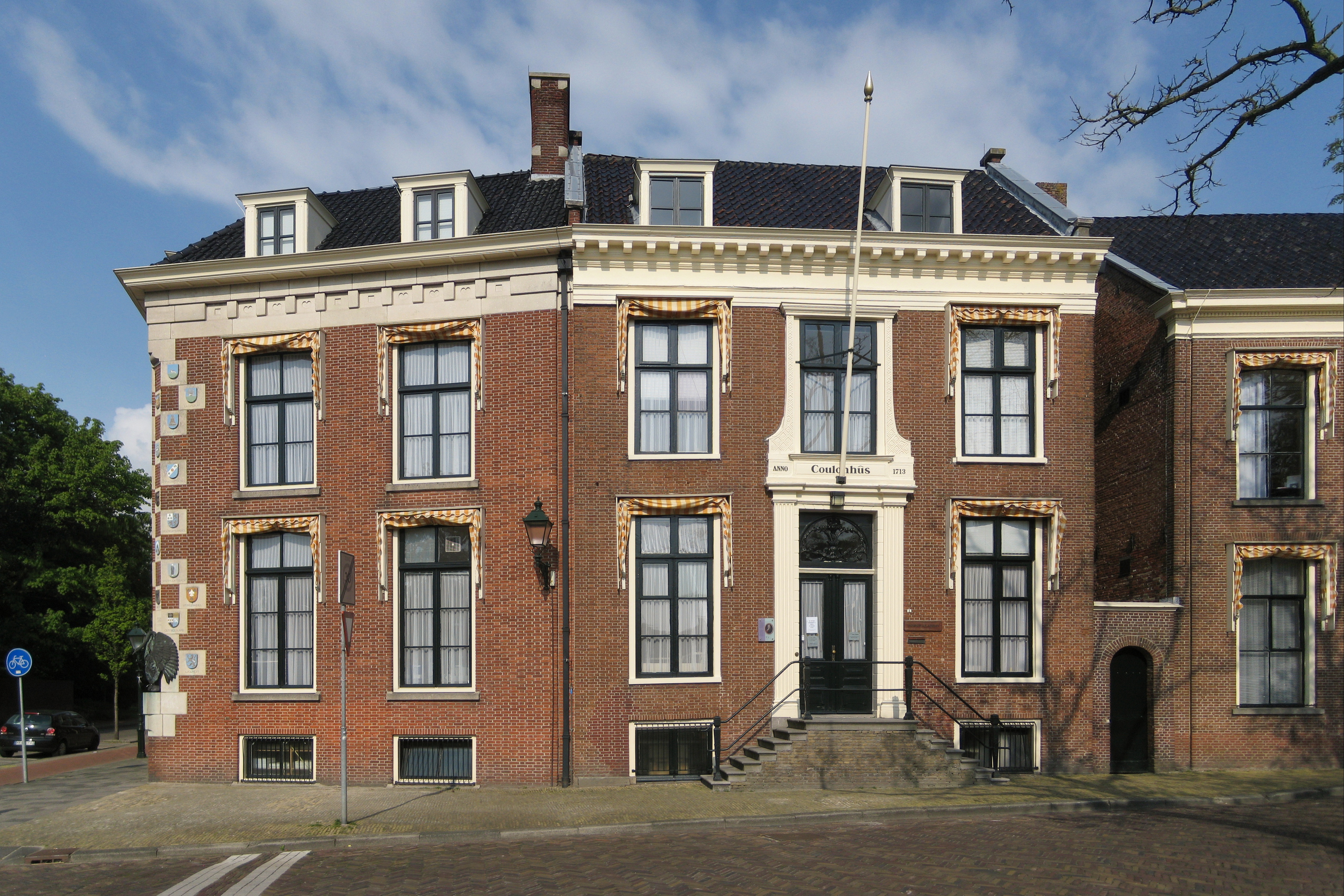 House (1713) in Leeuwarden, the capital of the Dutch province of Fryslân.