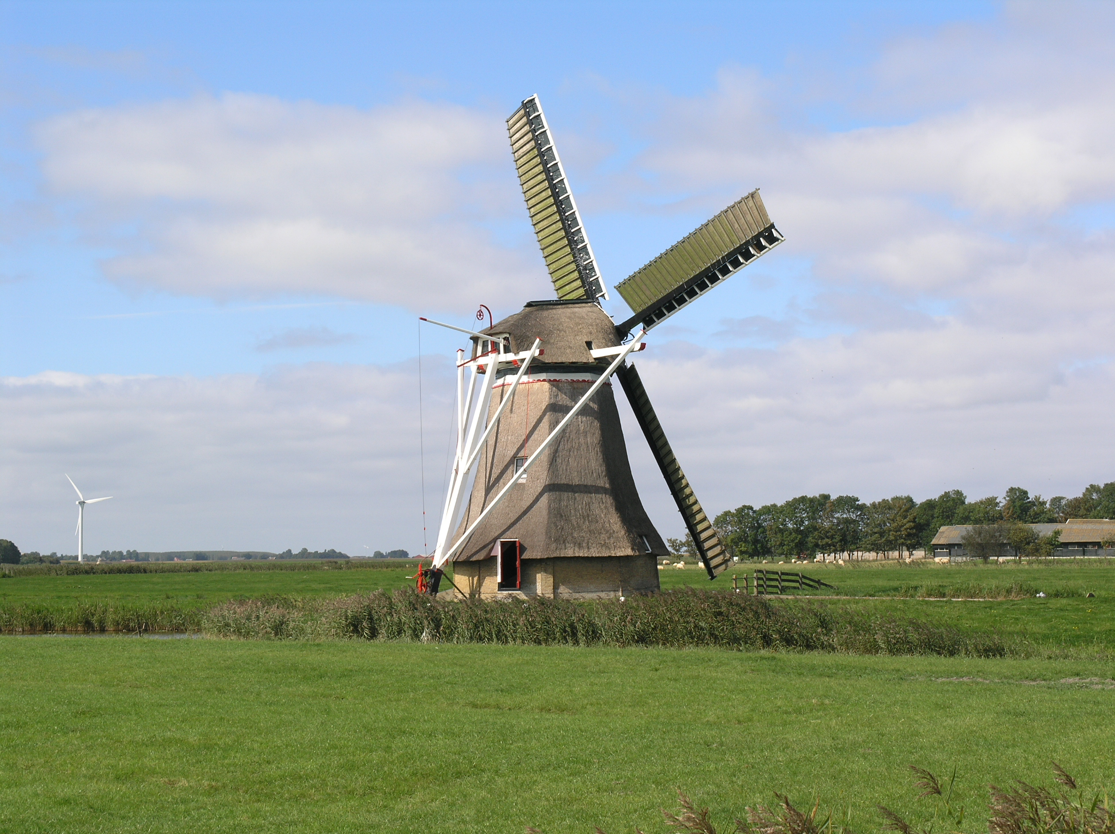 Holwerd Poldermolen Miedenmolen