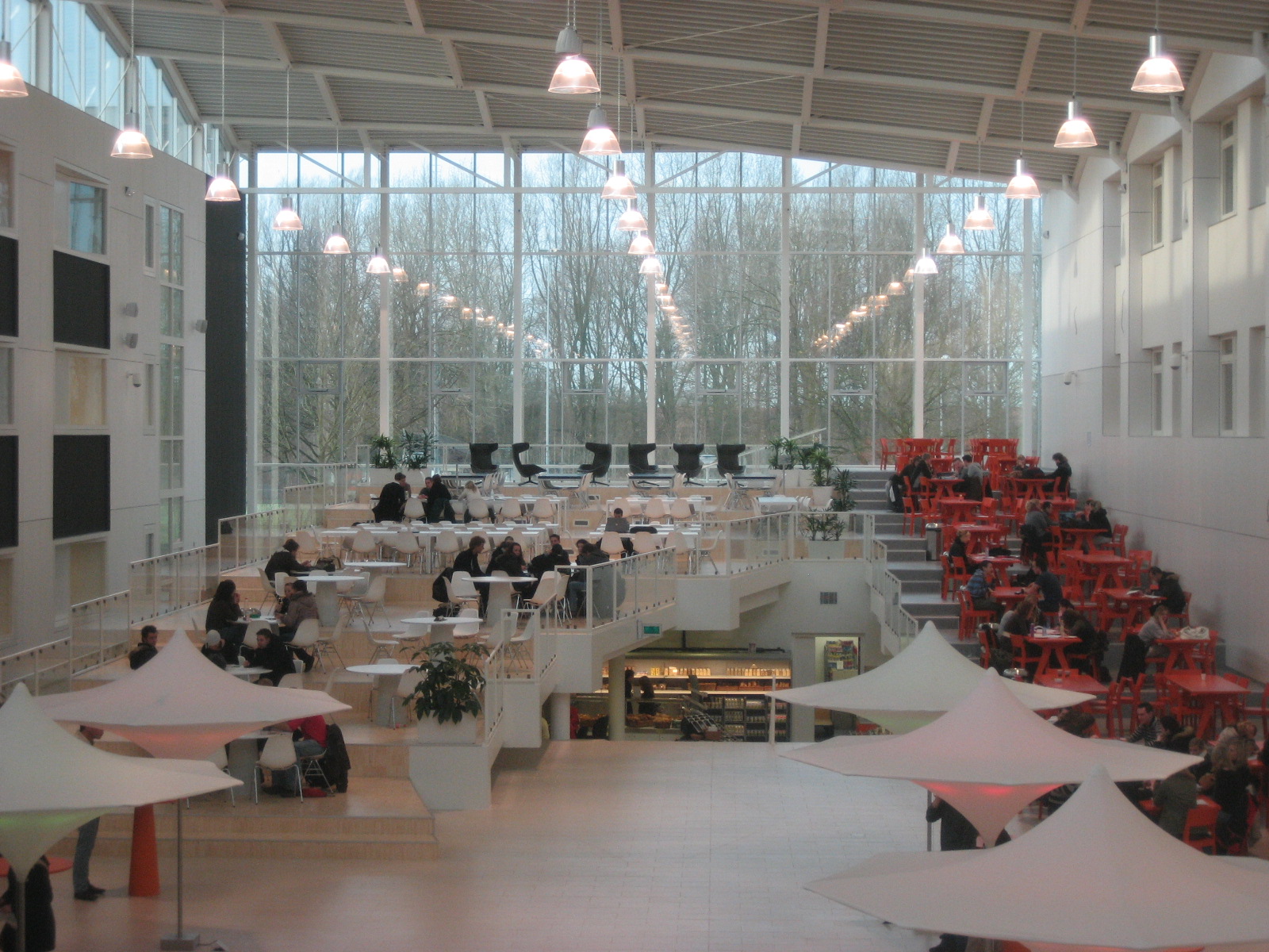 Hanze University Groningen, Atrium, Canteen