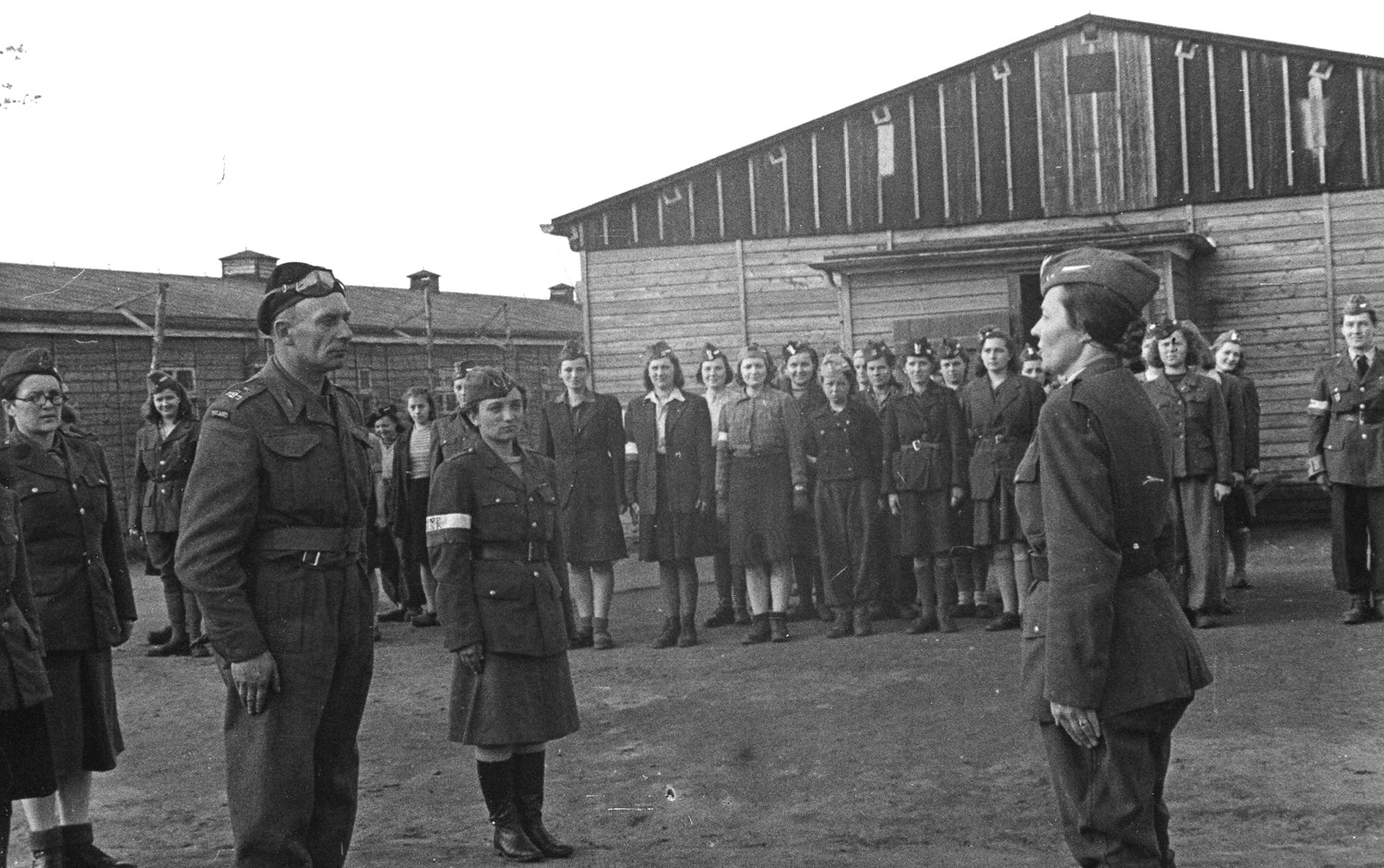 Liberation of the Oberlangen POW camp for women