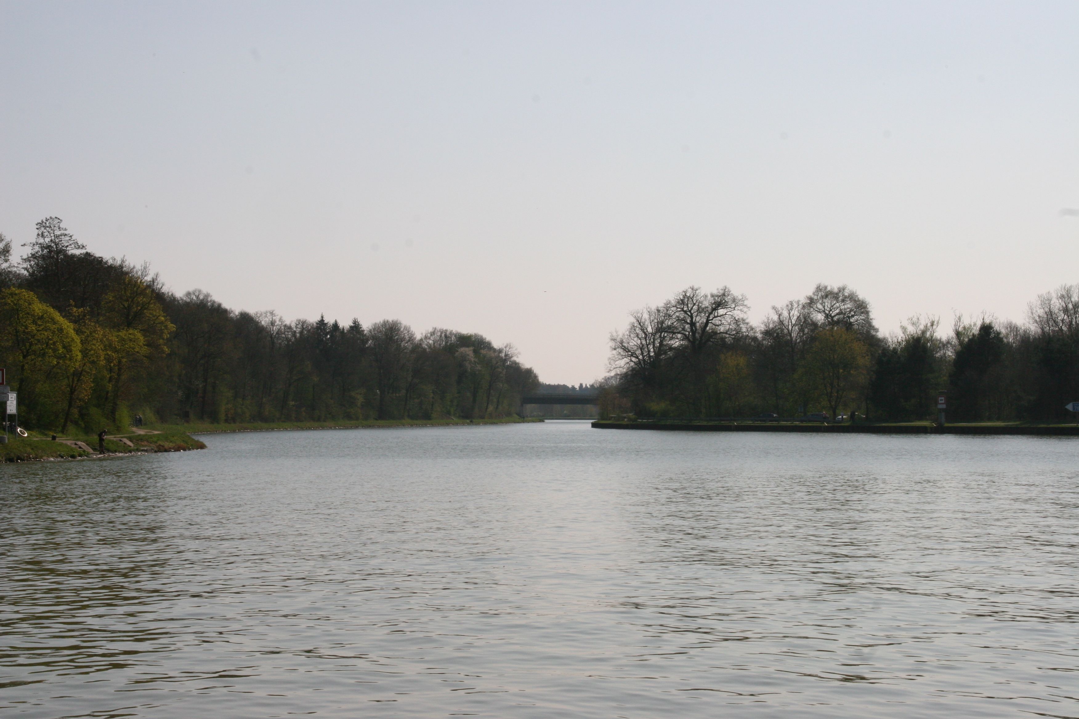 Bramsche-Achmer: branch canal for port of Osnabrück