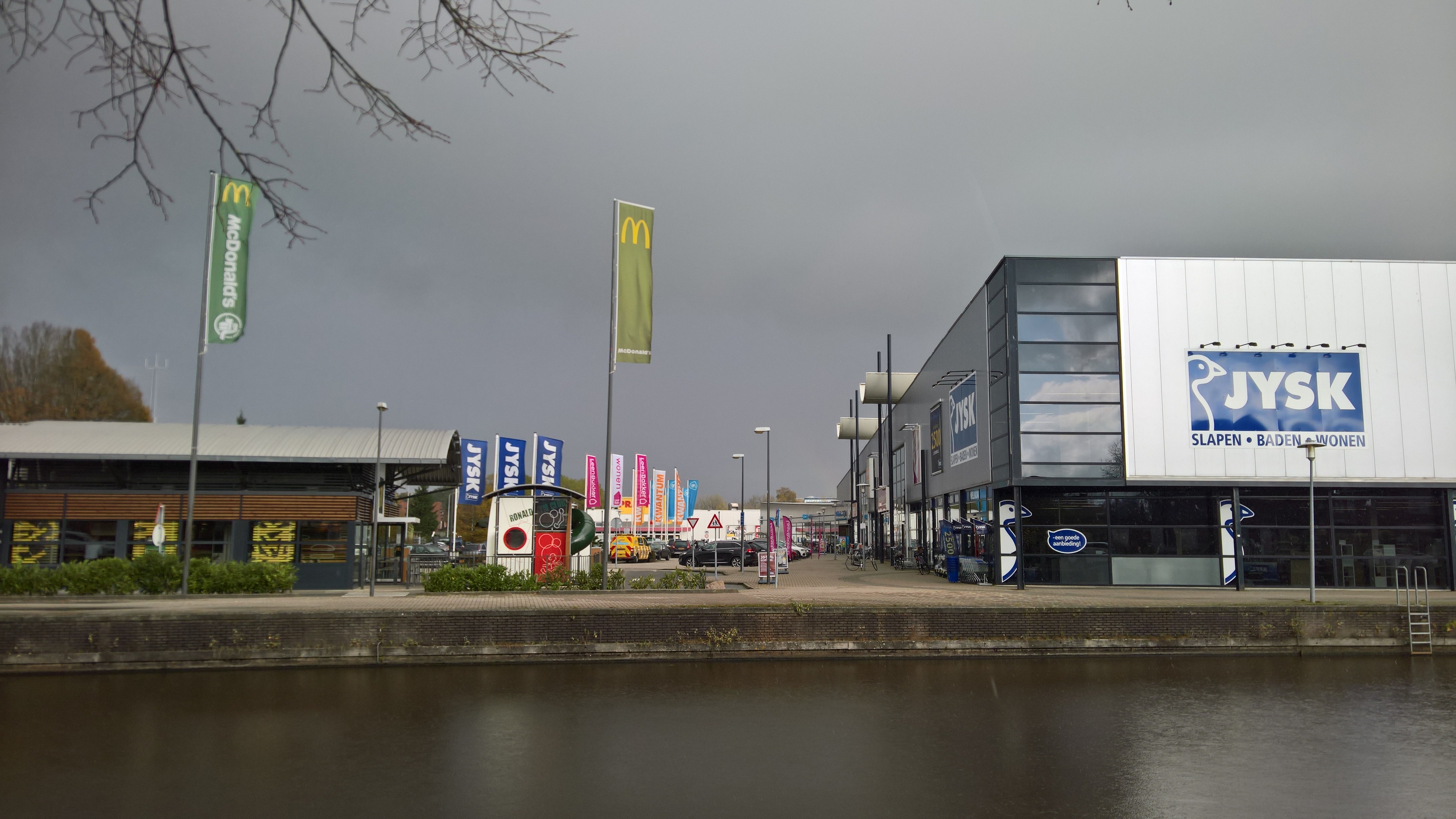 The shopping 🛒 area of posttil in Winschoten, Groningen.