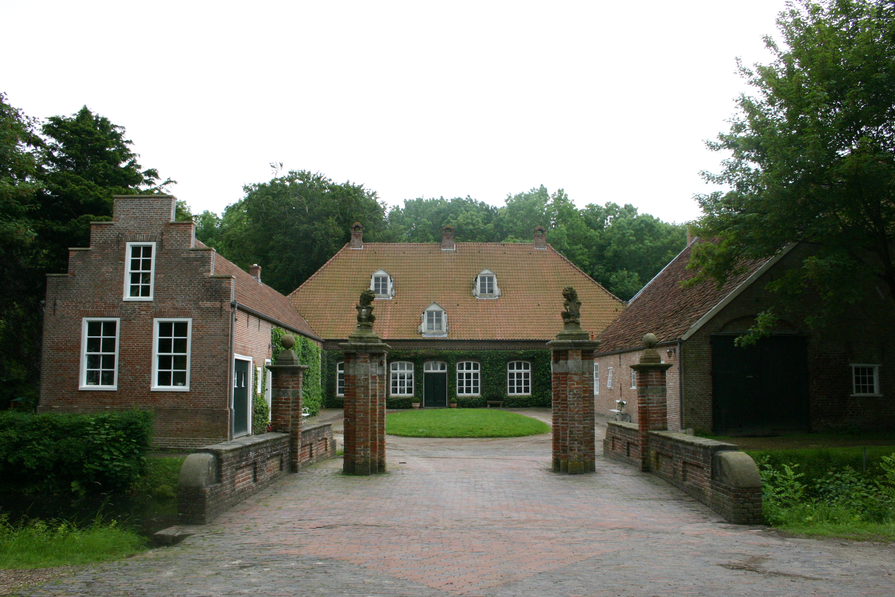 Groothusen Castle, district of Aurich, East Frisia, Germany