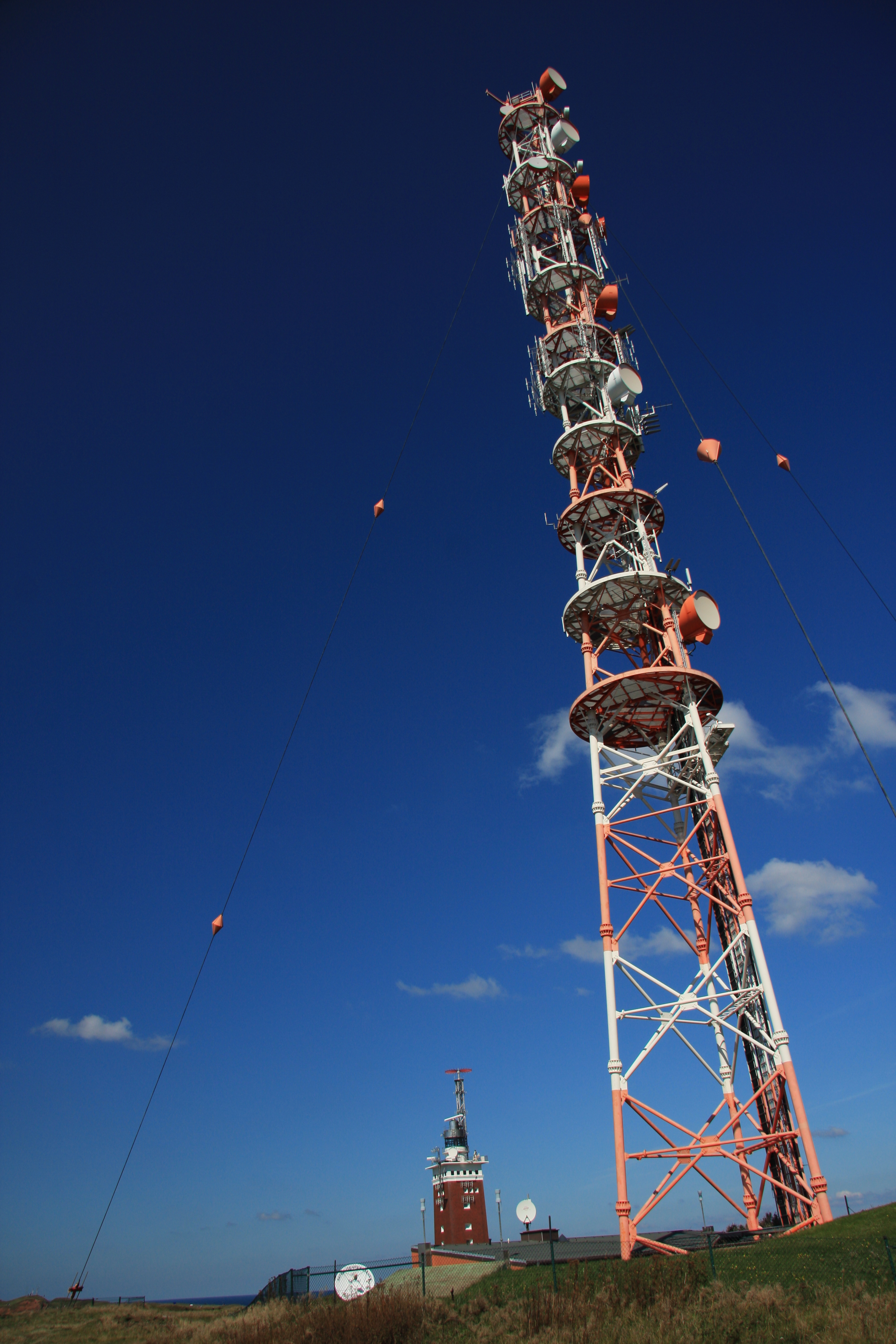 A Transmitter tower on Heligoland