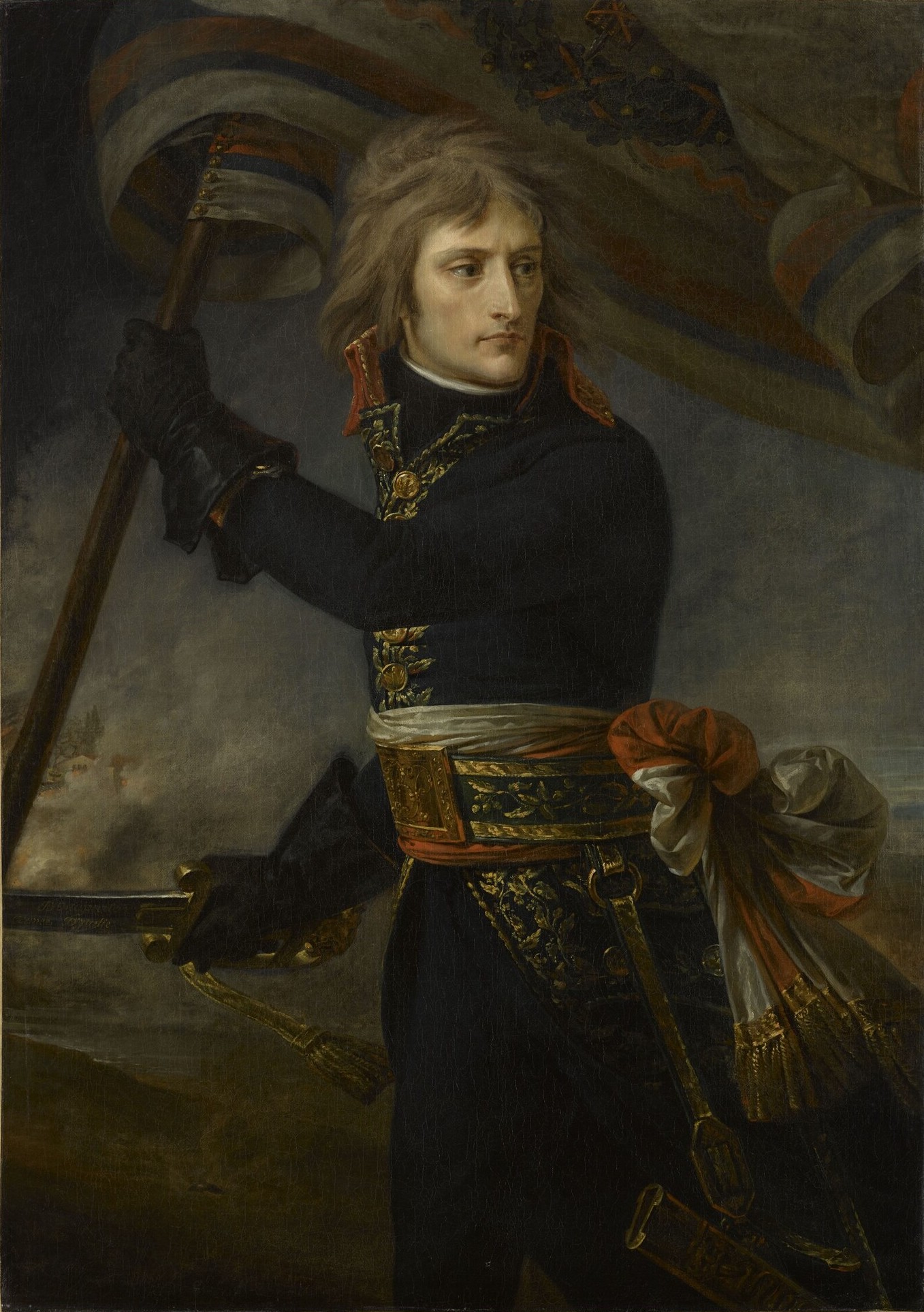 1801 Antoine-Jean Gros - Bonaparte on the Bridge at Arcole.jpg