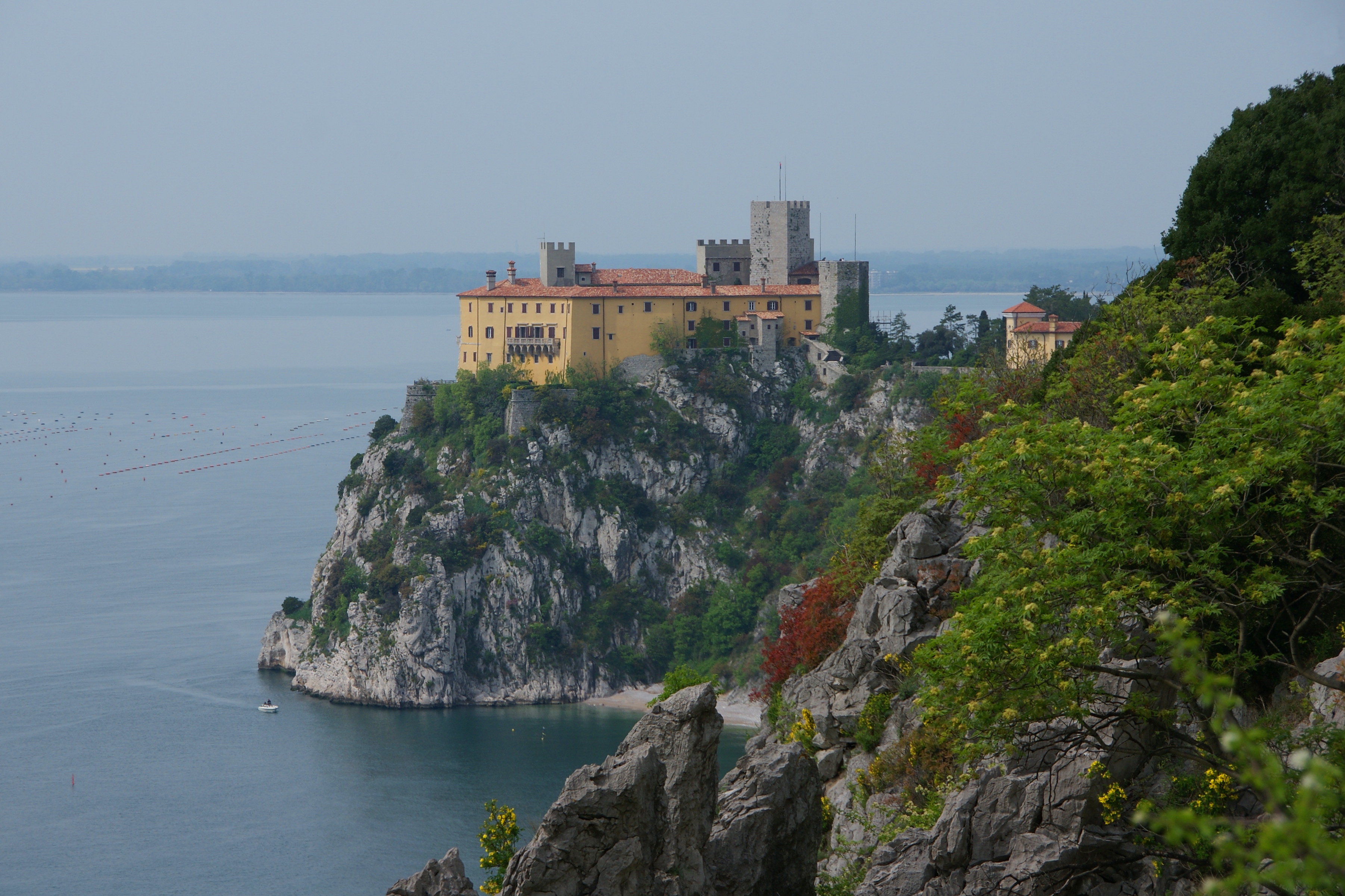 Duino Castle in Duino-Aurisina, Friuli-Venezia Giulia