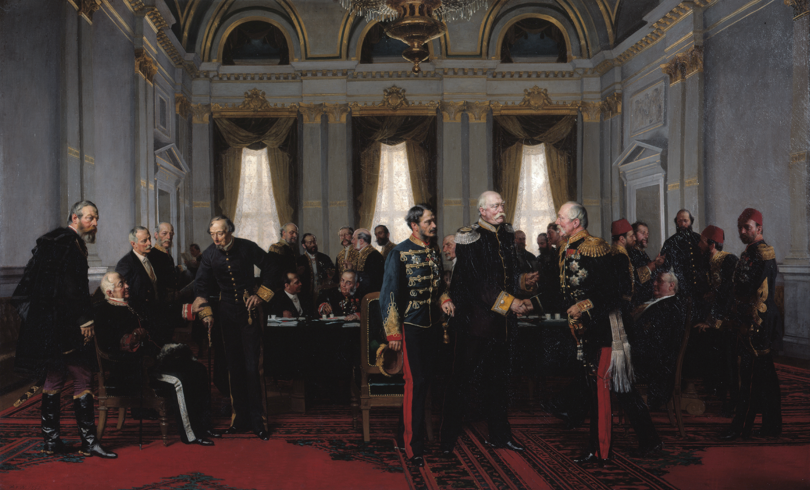 Congress of Berlin, 13 July 1878
oil on canvas
127 × 203 cm
1892