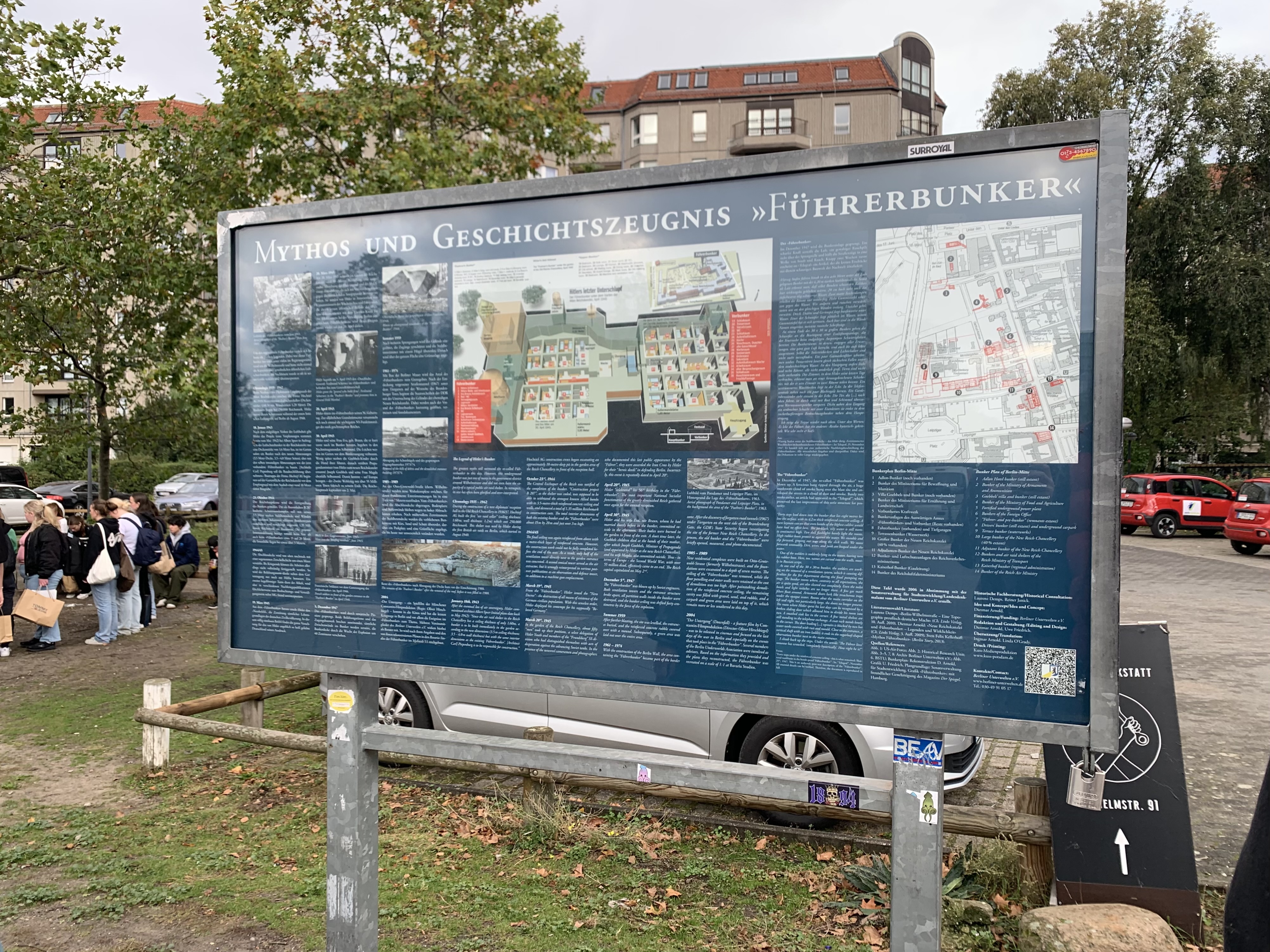 Führerbunker, Berlin, 2023