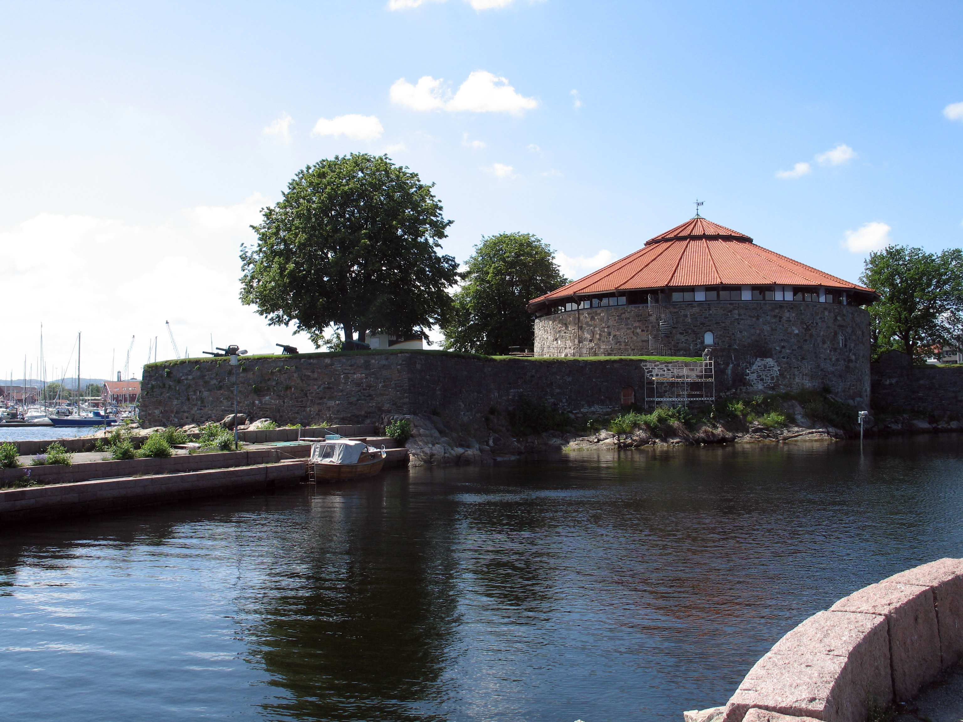 Christiansholm Fortress, a Norwegian fortress built to defend the city of Kristiansand