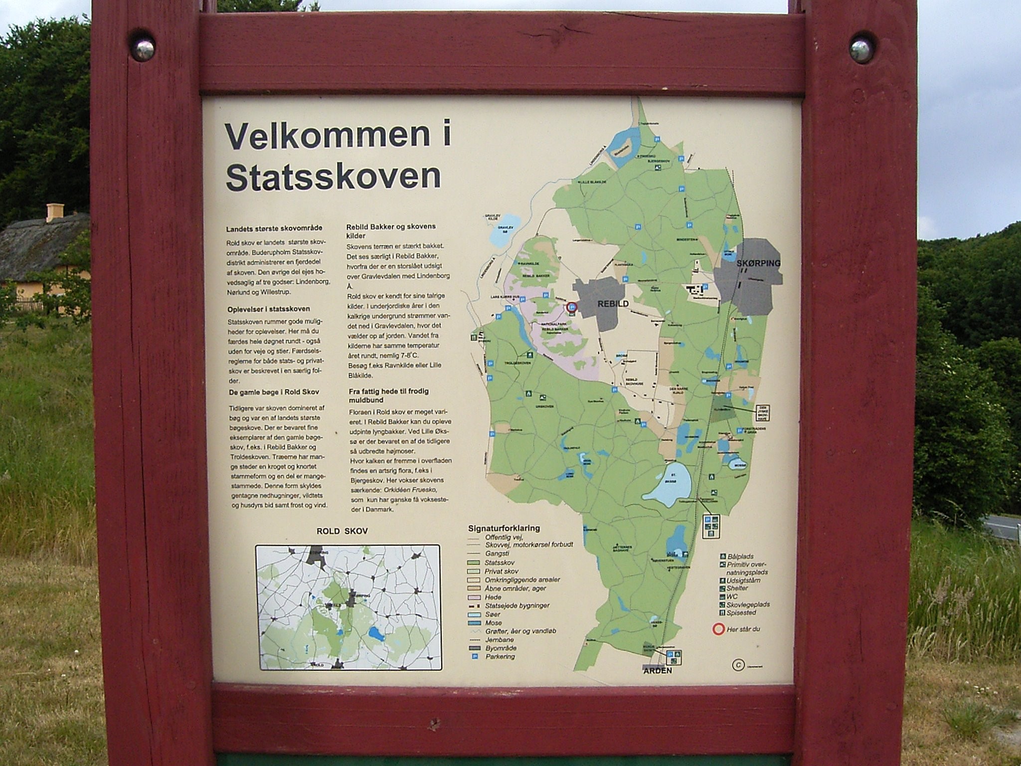 Rebild National Park in Denmark