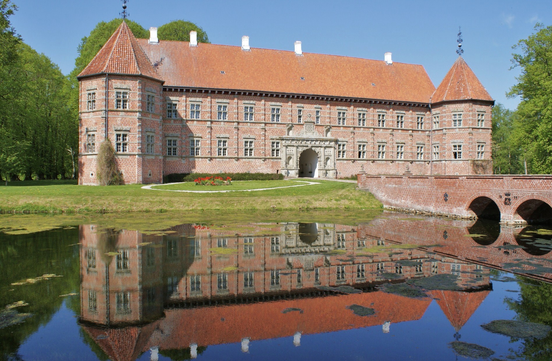 Eastwing of Voergaard Castle, Denmark