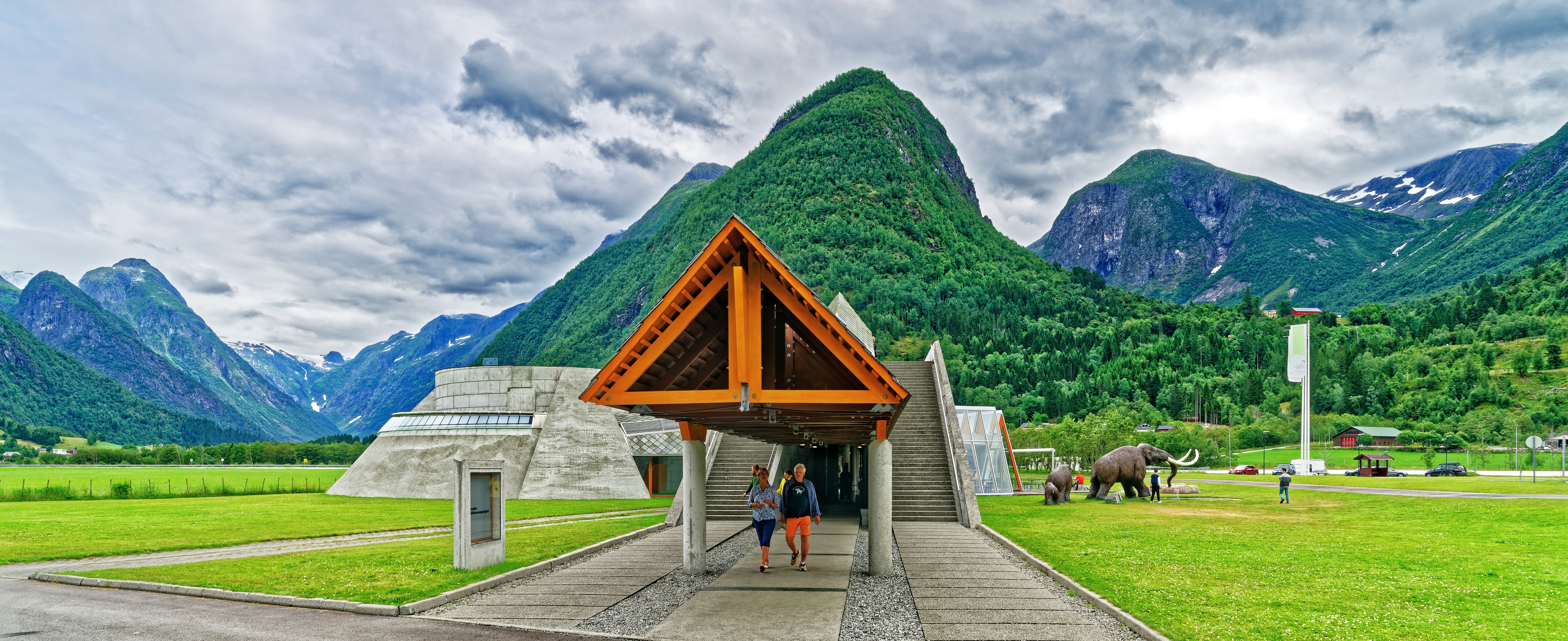 The Norwegian Glacier Museum.