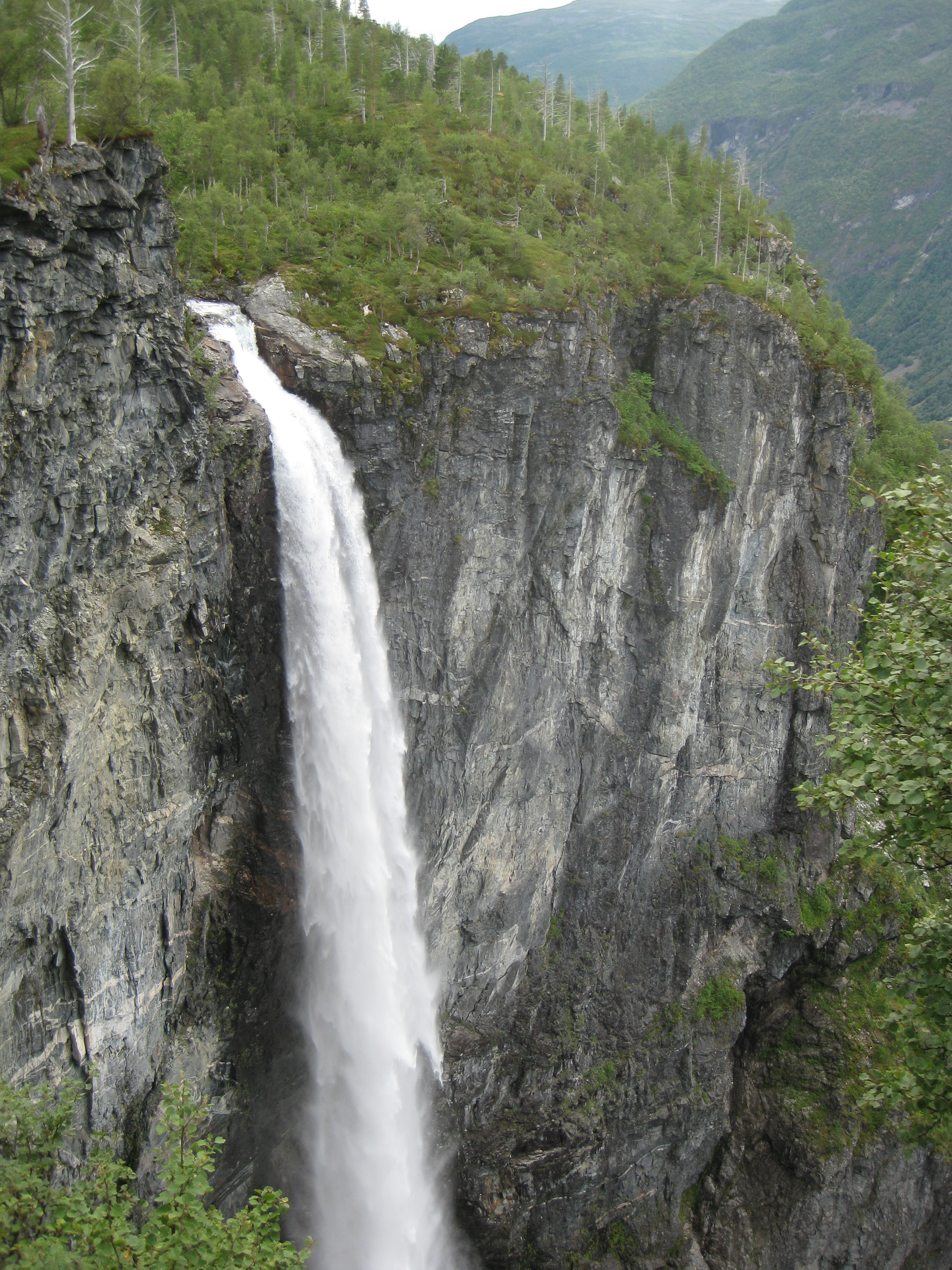 Blick auf den Vettisfossen