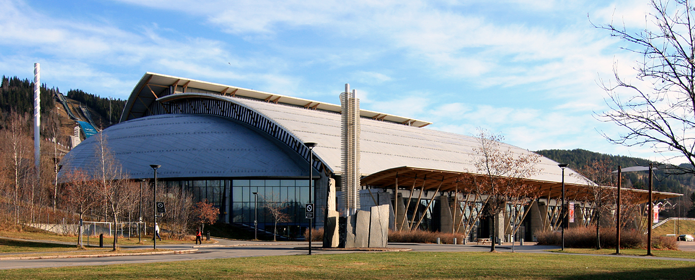 Håkons hall, Lillehammer. Built for the ice hockey competitions at the 1994 Winter Olympics. Site of Norway's Olympic Museum.