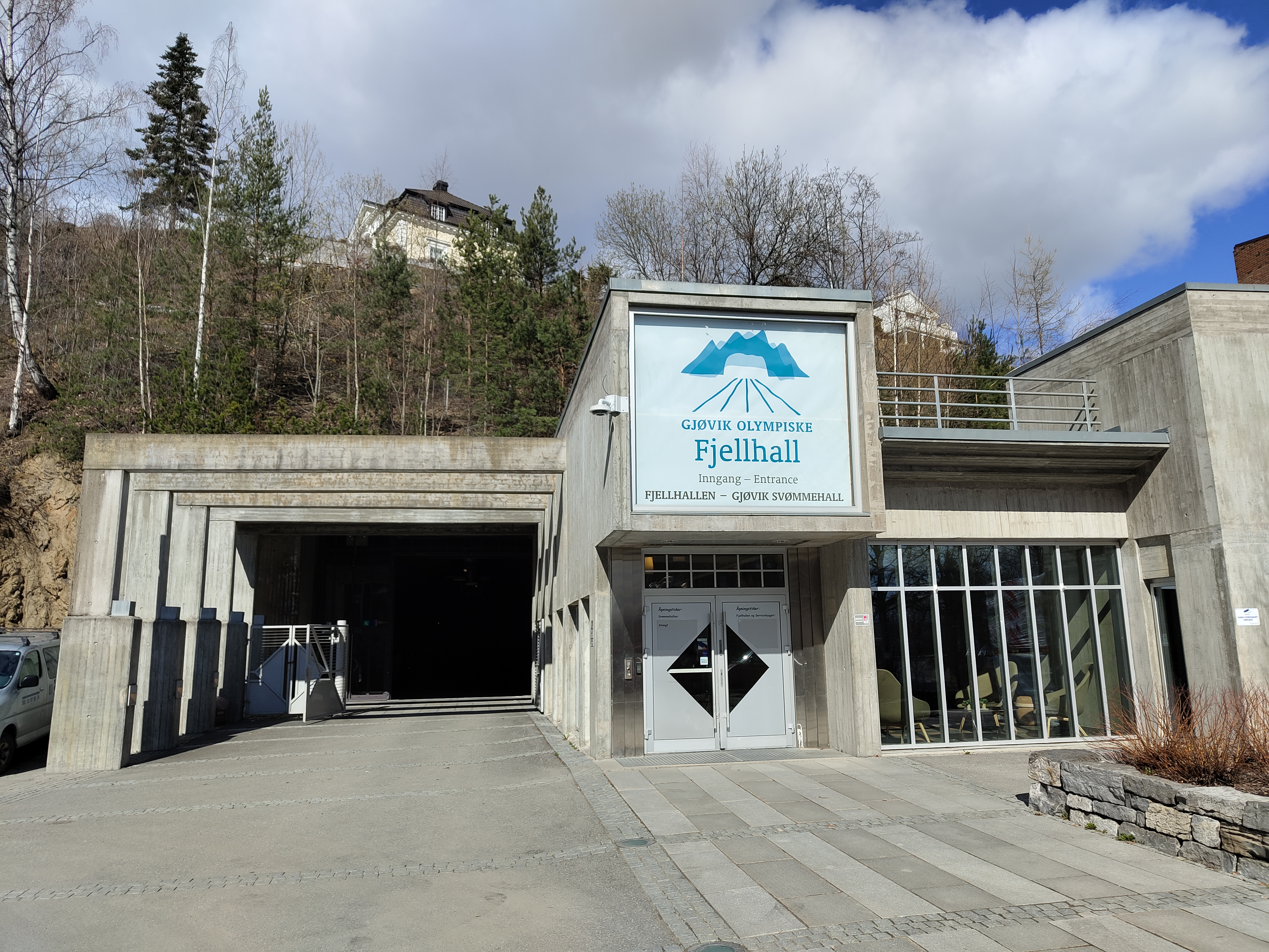 Gjøvik, Norway. Gjøvik Olympic Mountain Hall.