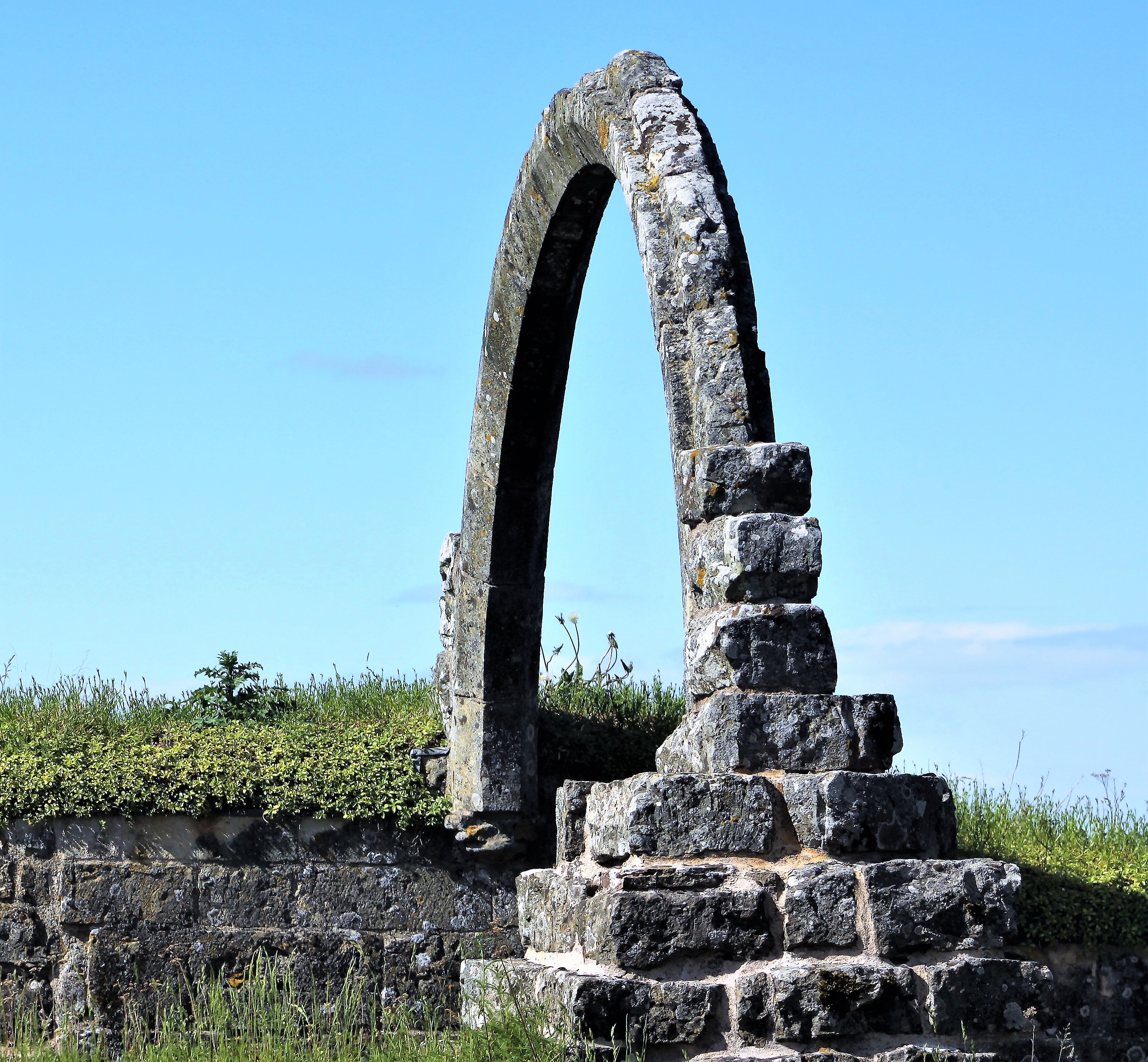 Part of Gudhem abbey