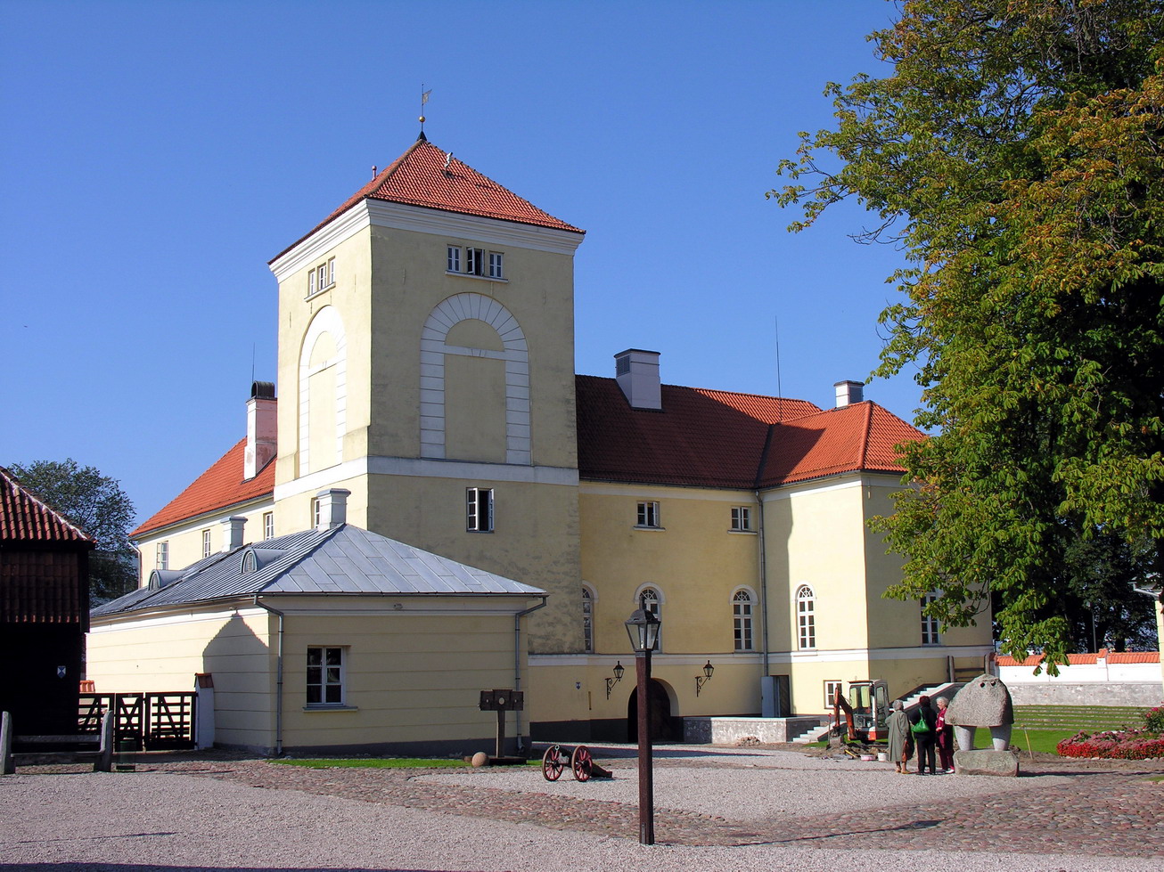 Livonian castle in Ventspils