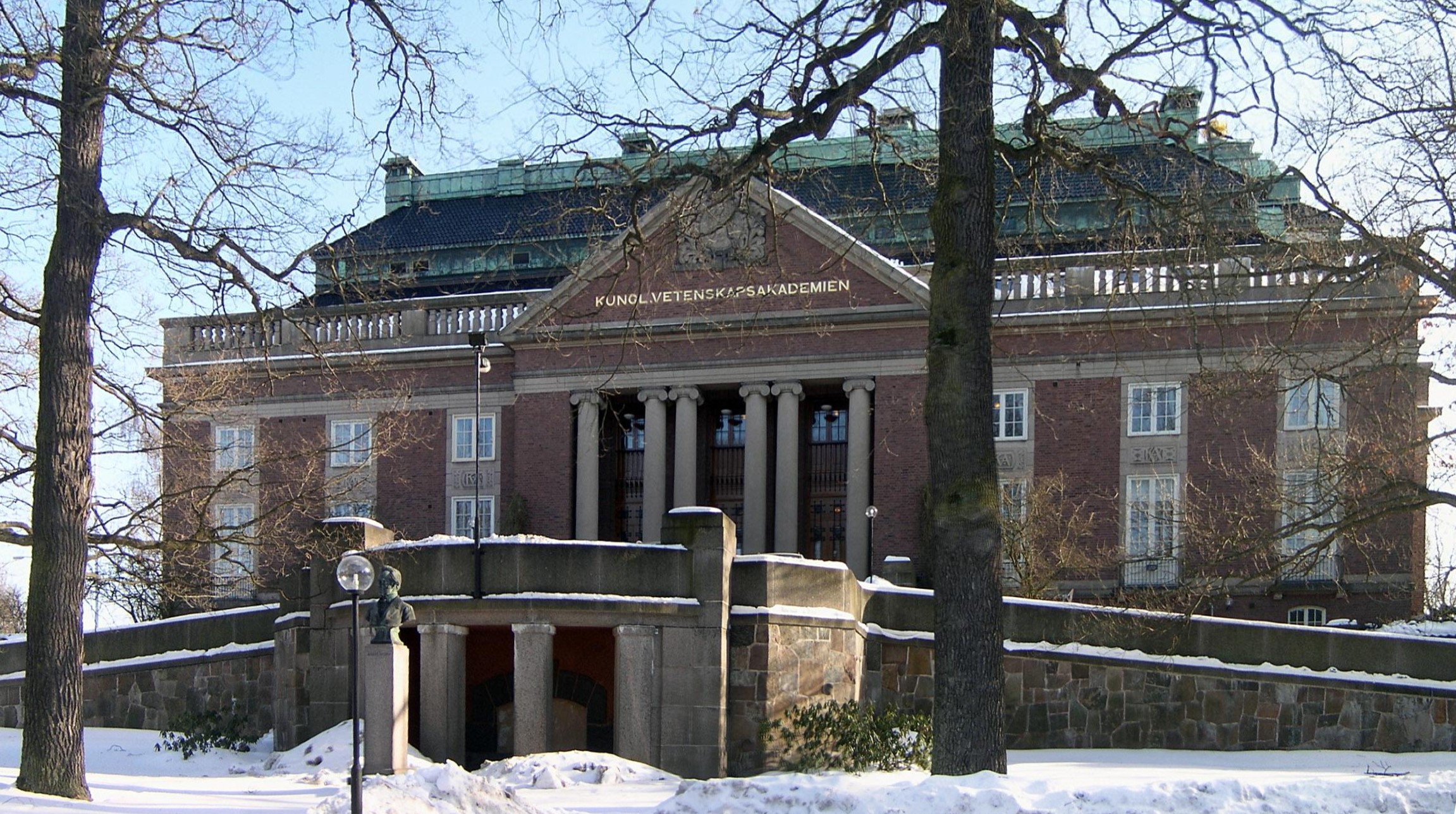 Main building of the Royal Swedish Academy of Sciences, Frescati, Norra Djurgården, Stockholm.