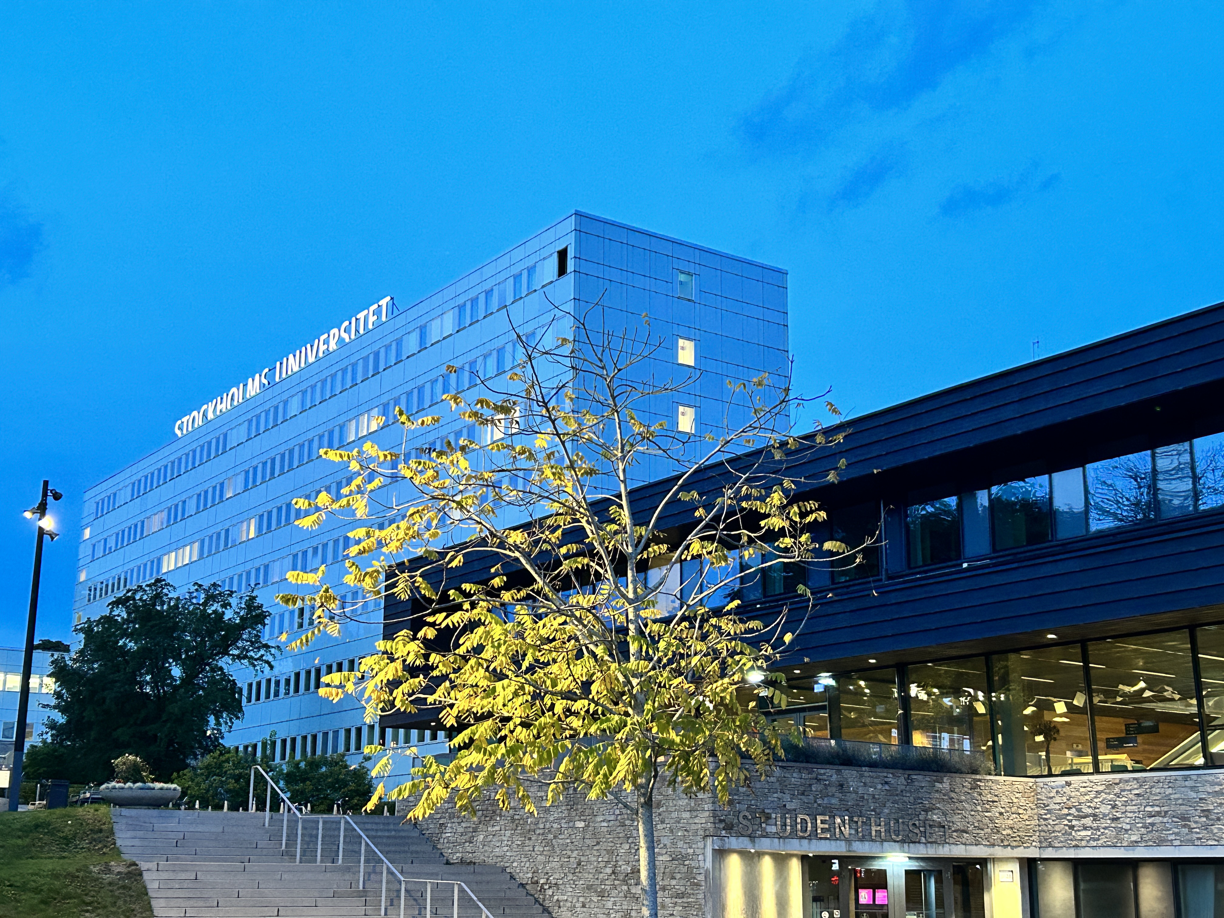 Stockholm University's Frescati campus in October 2023