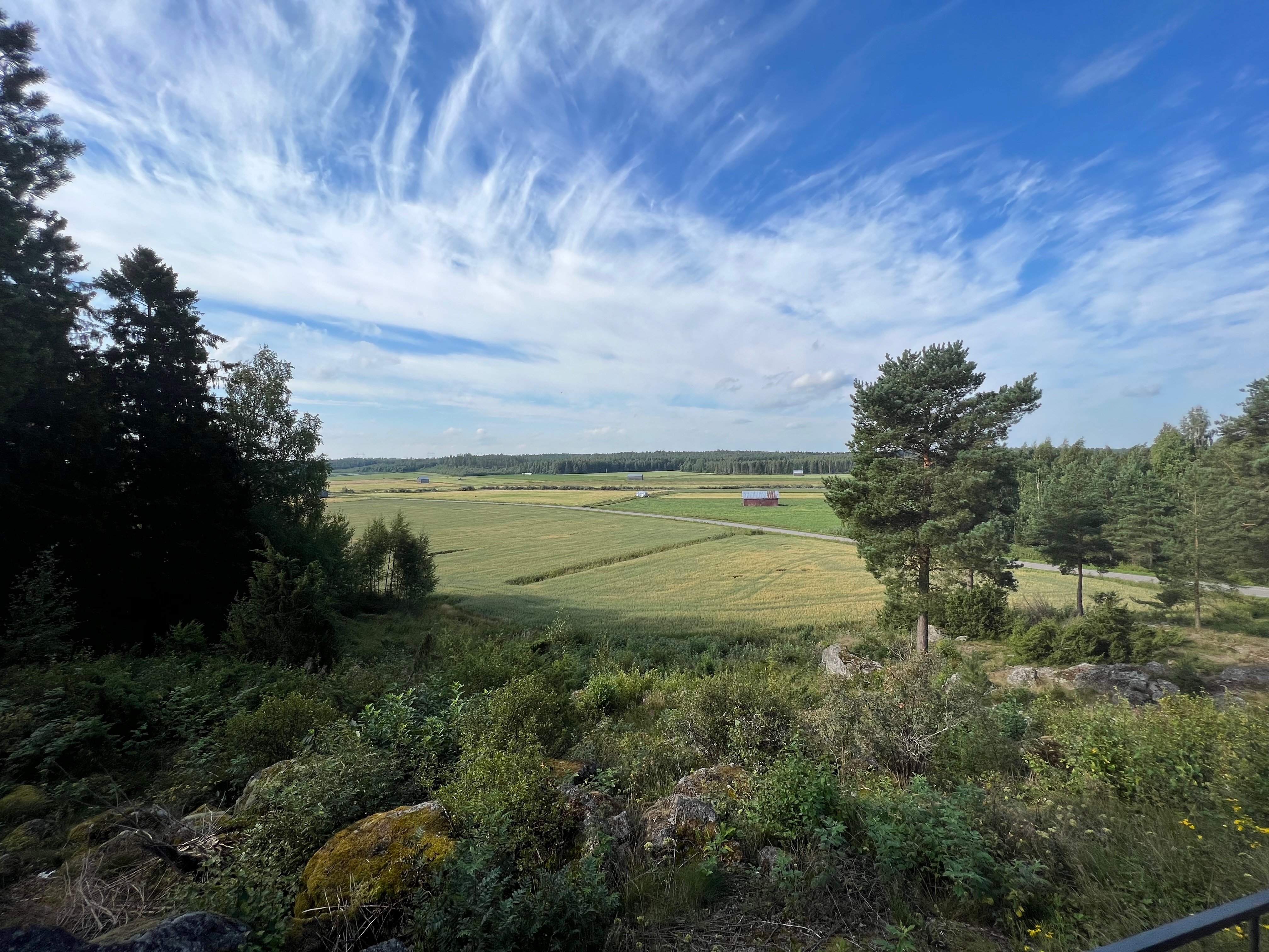 The present day location that served as the battlefield in the Battle of Oravais.