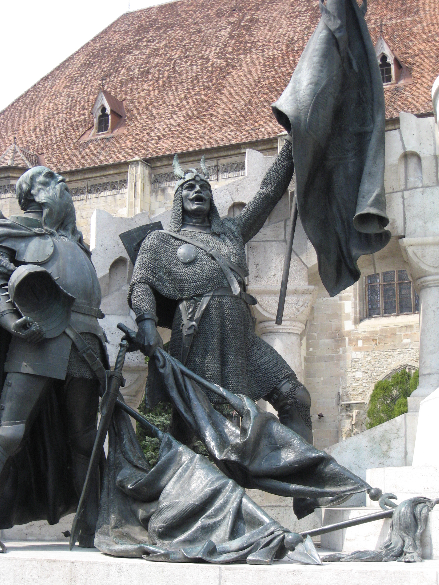 Mátyás király emlékmű, Kolozsvár (Kinizsi Pál)