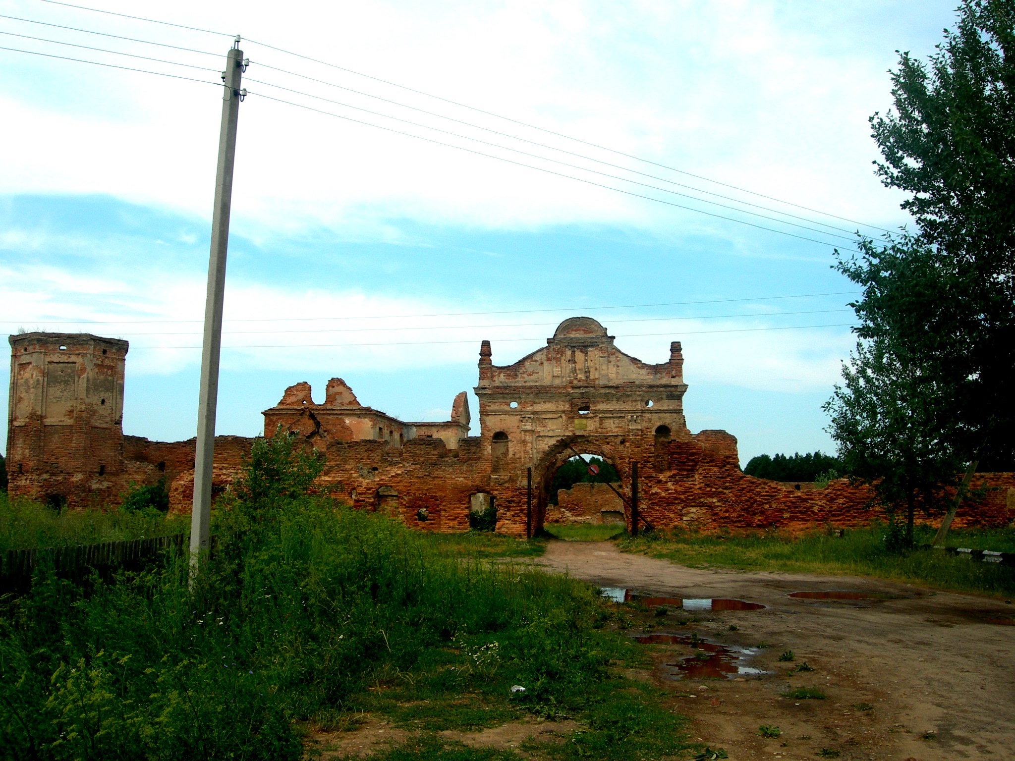 Ruins of Biaroza Carthusian monastery