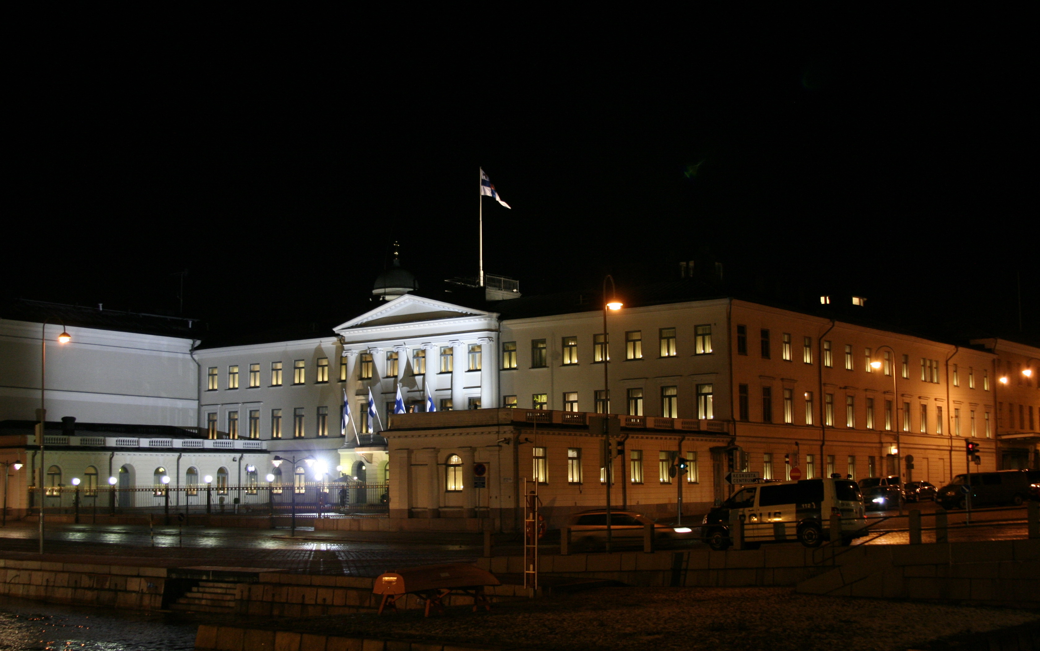 Presidential Palace, Helsinki, Finland. Photo taken during Independence day reception 2011.