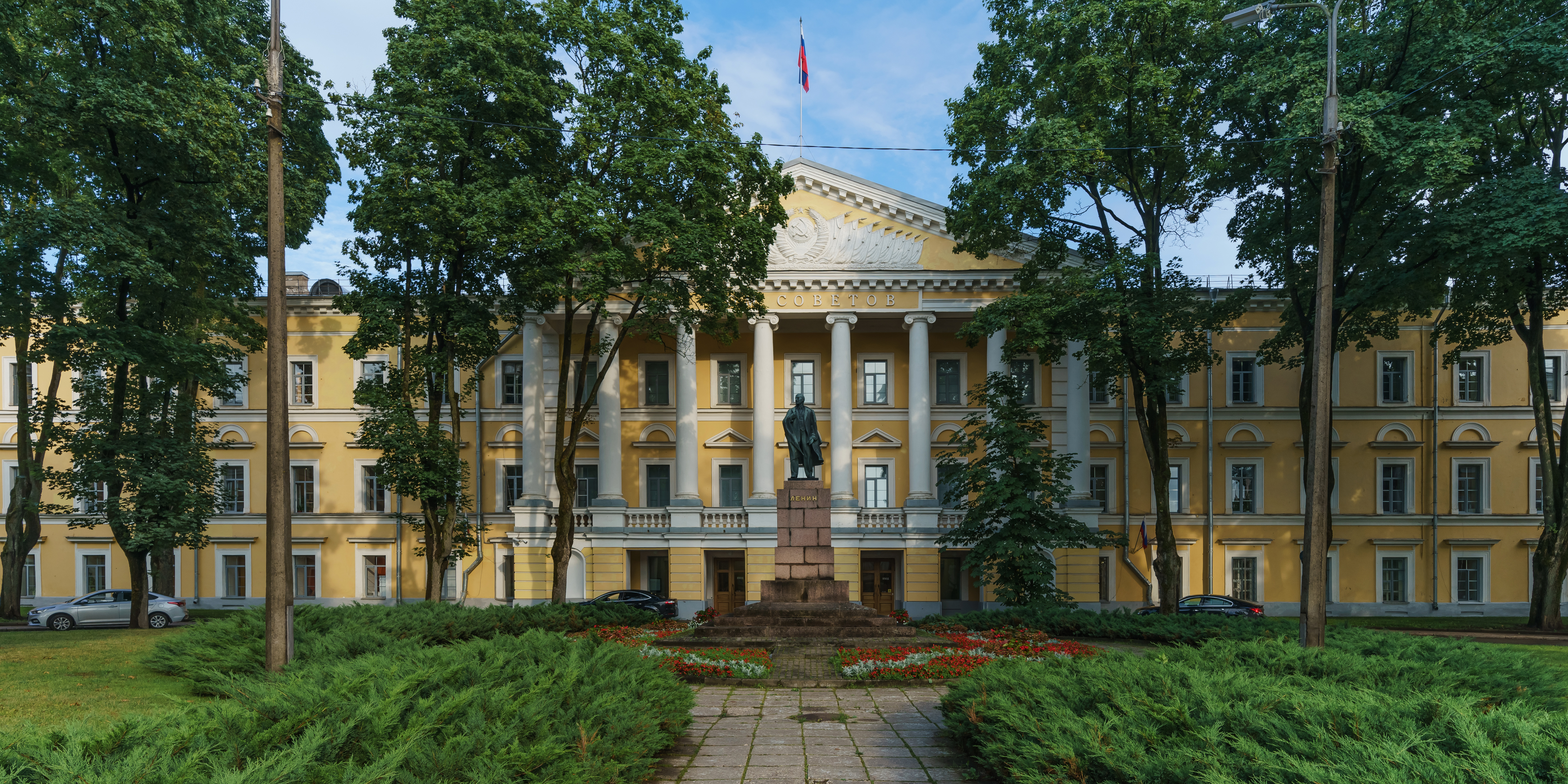 House of Soviets (former Cadet Corps) in Pskov, Russia