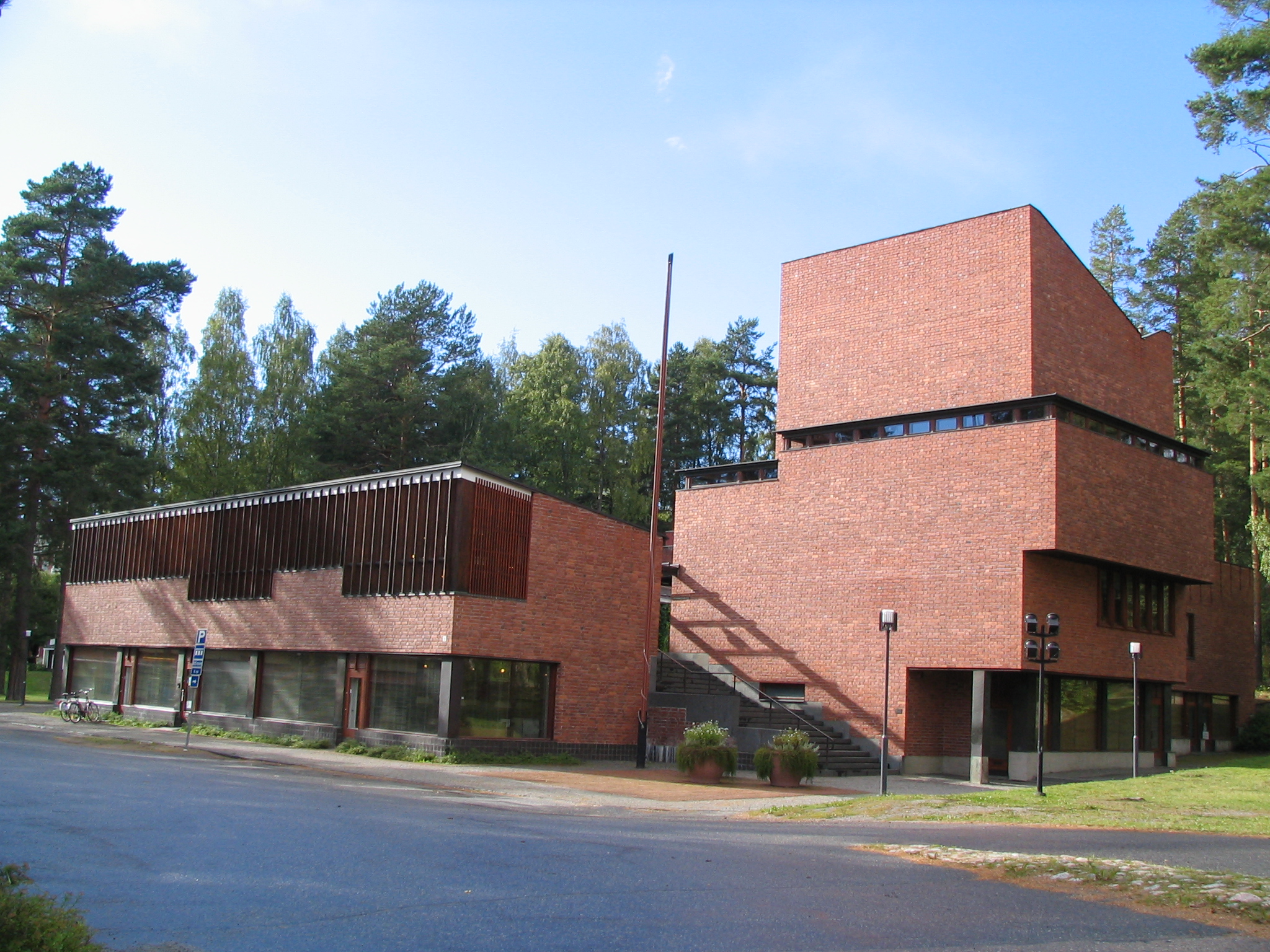 Säynätsalo town hall and library, Jyväskylä, Finland