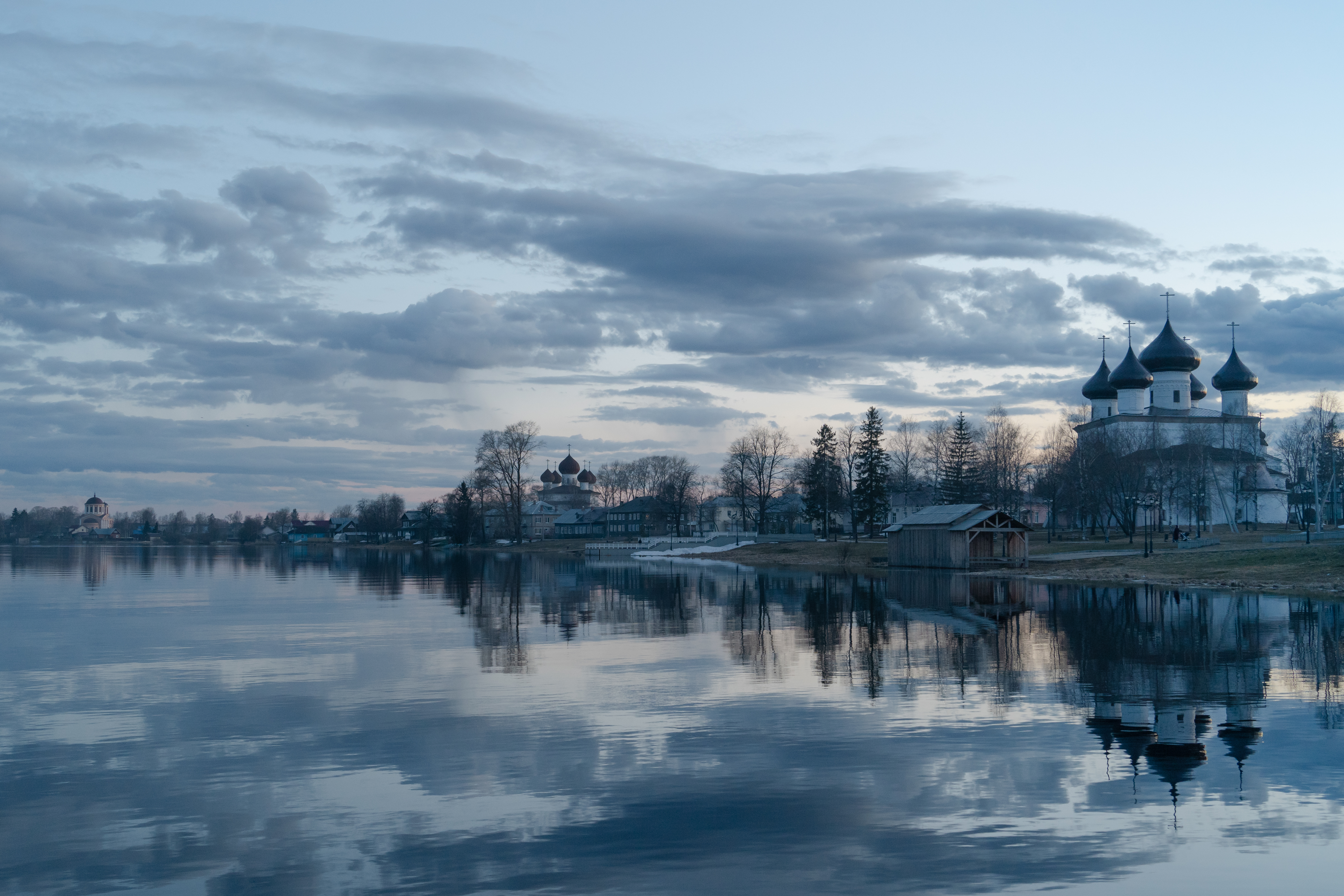 View of Kargopol from the Onega River, Arkhangelsk Oblast, Russia