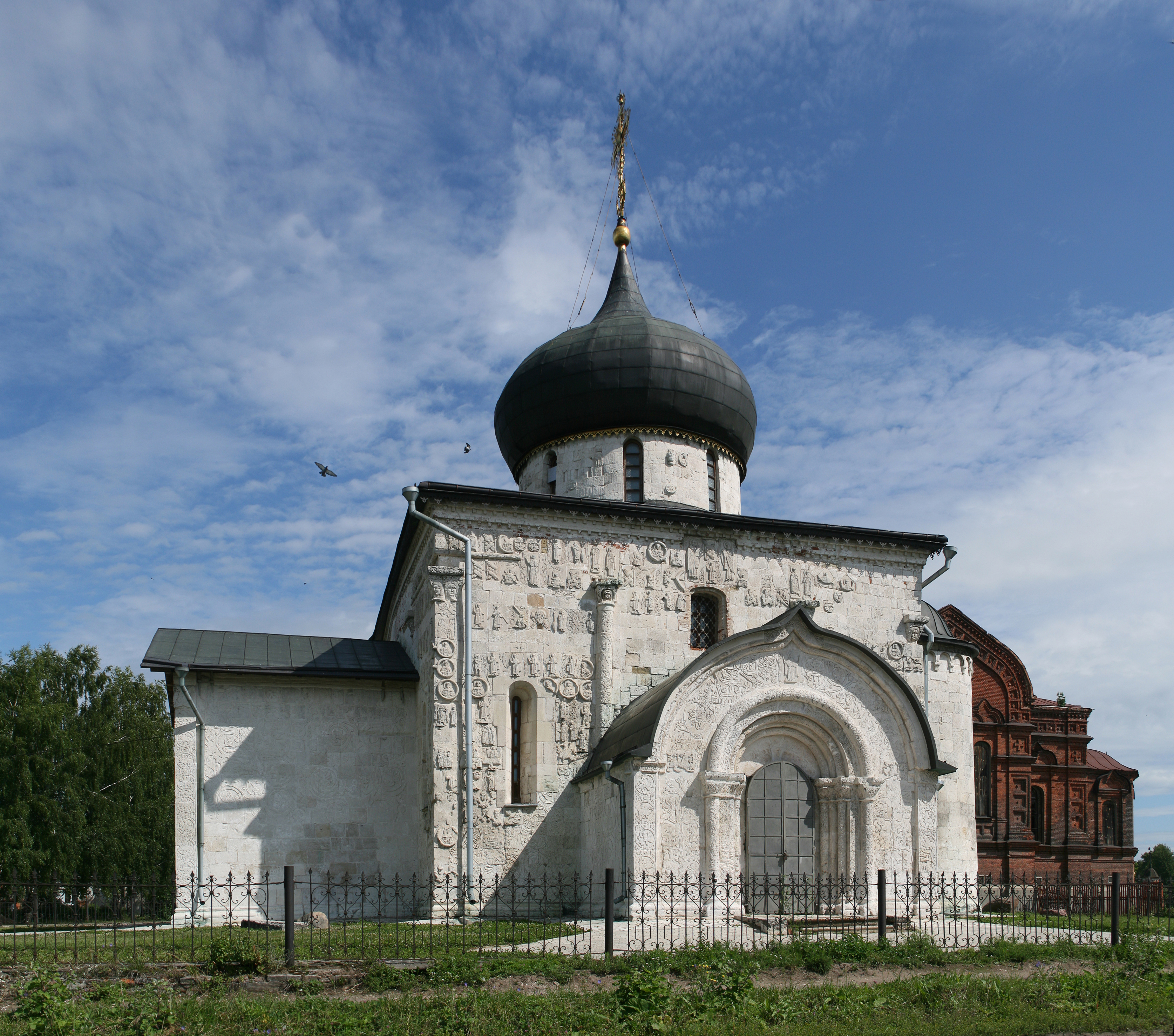 Saint George Cathedral, south side; 1230-1234, Yuryev-Polsky, Vladimir Oblast