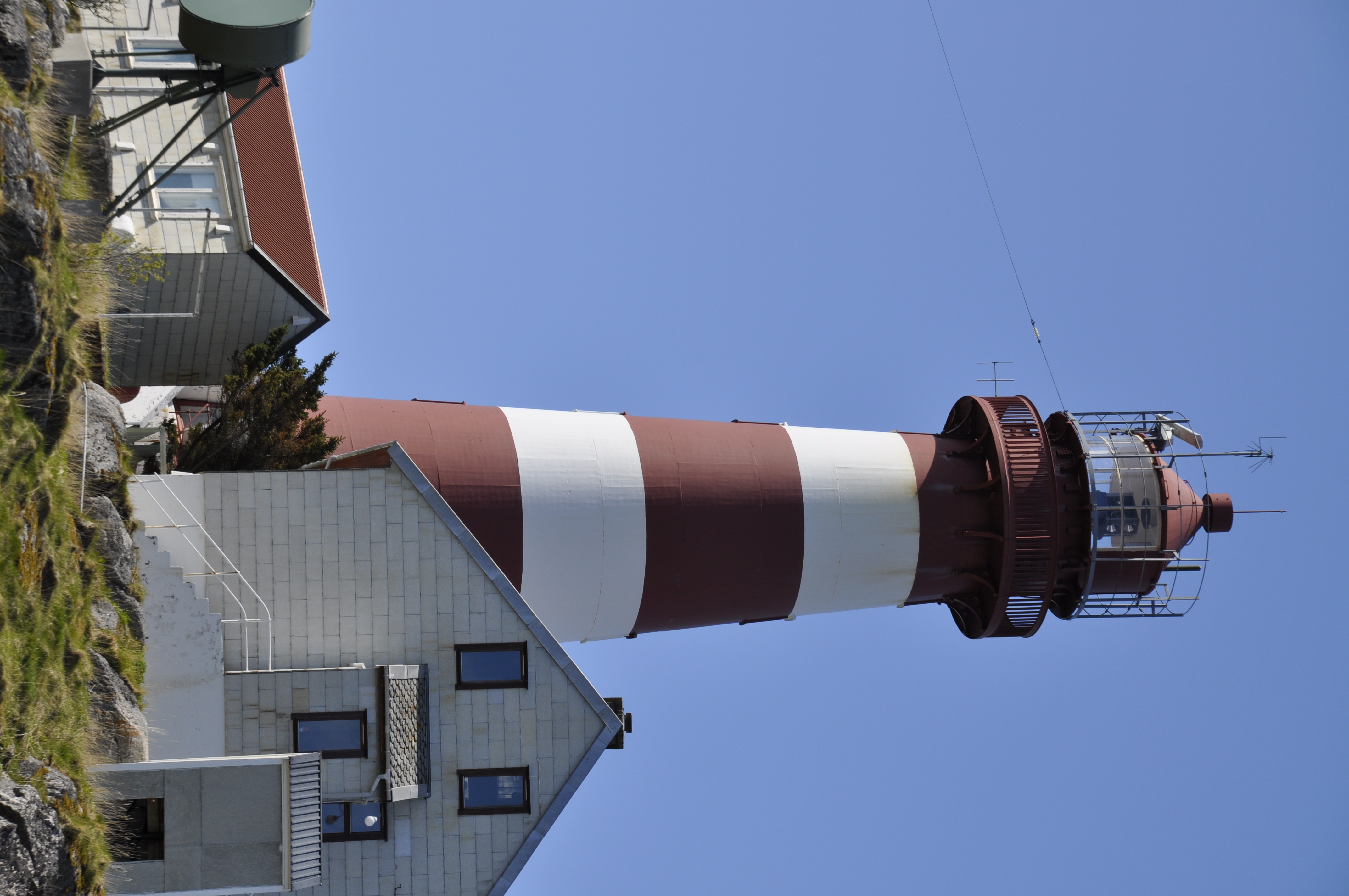 The lighthouse of Skrova, Lofoten, Norway