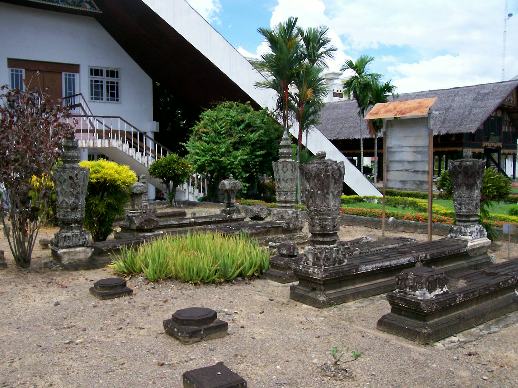Aceh sultans graveyard complex from Bugis.