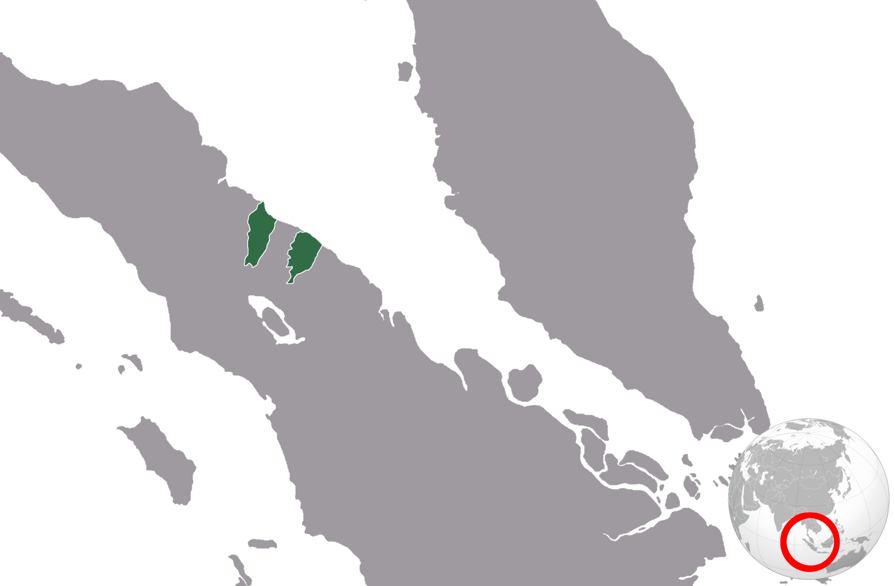 The Deli Sultanate in 1930, as a protectorate of the Dutch East Indies.
