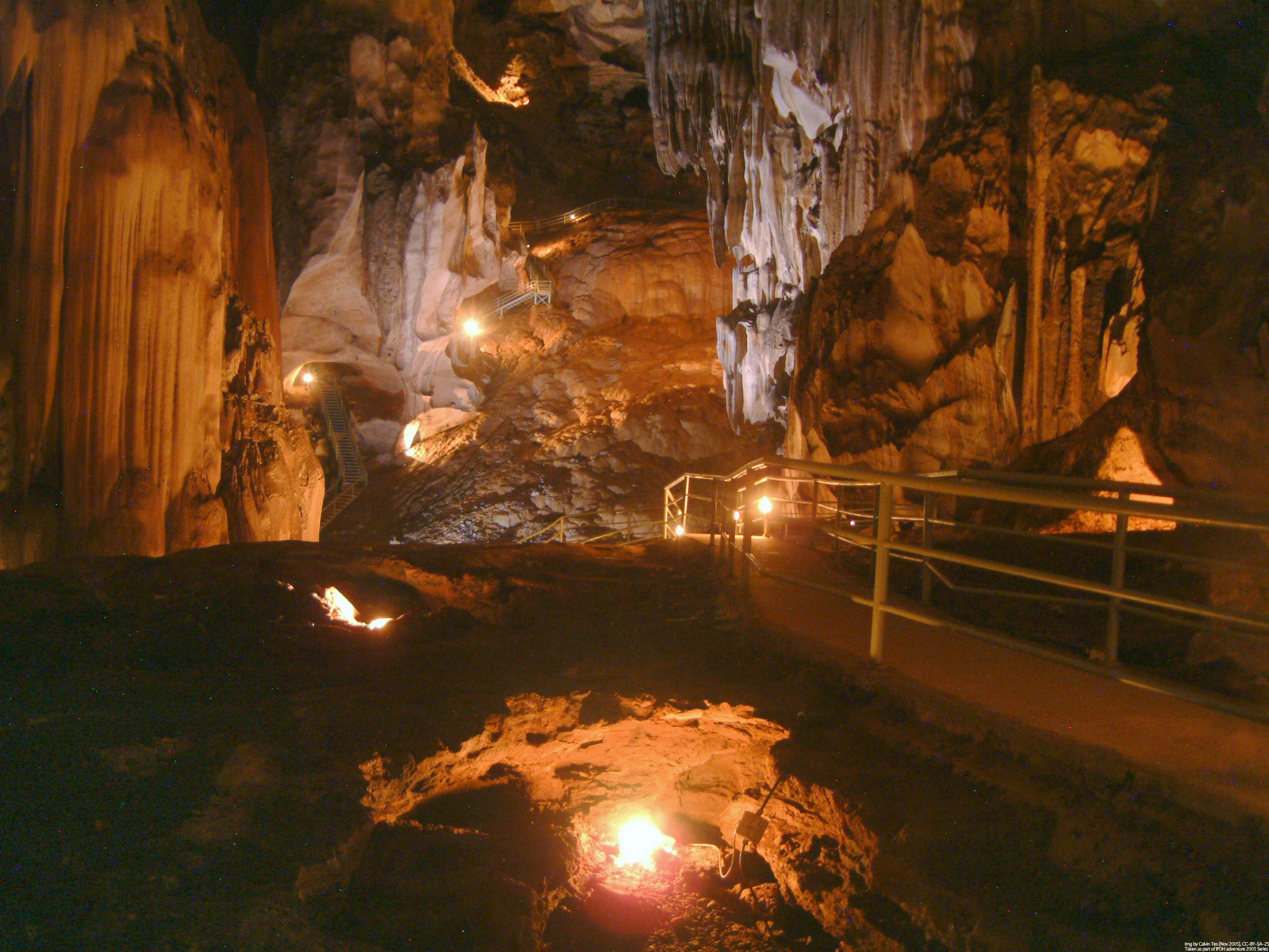 Witnessing the works of nature - An interior view of the Gua Tempurung Caves near Ipoh, Malaysia