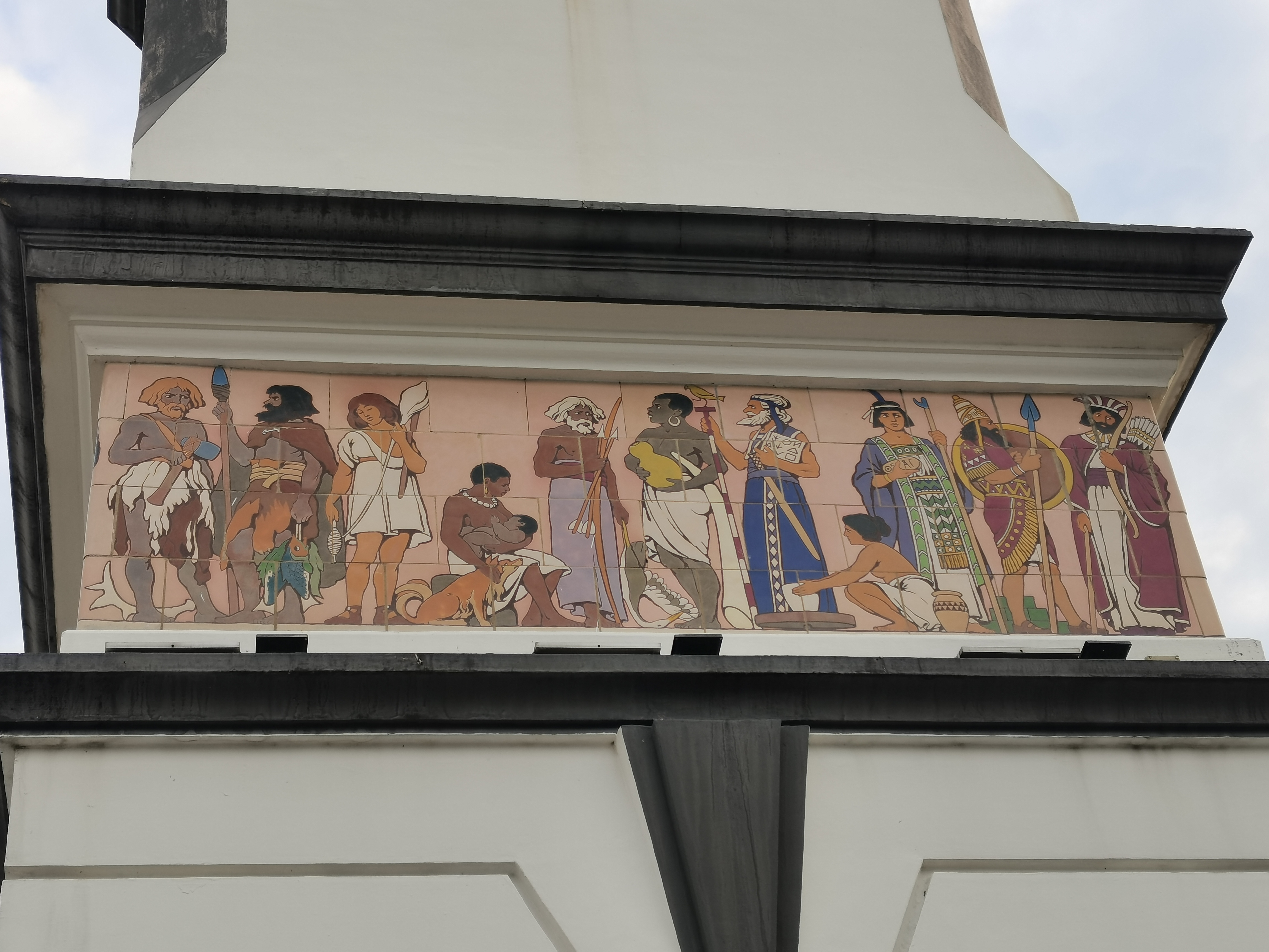 Panel A Birch memorial clock tower