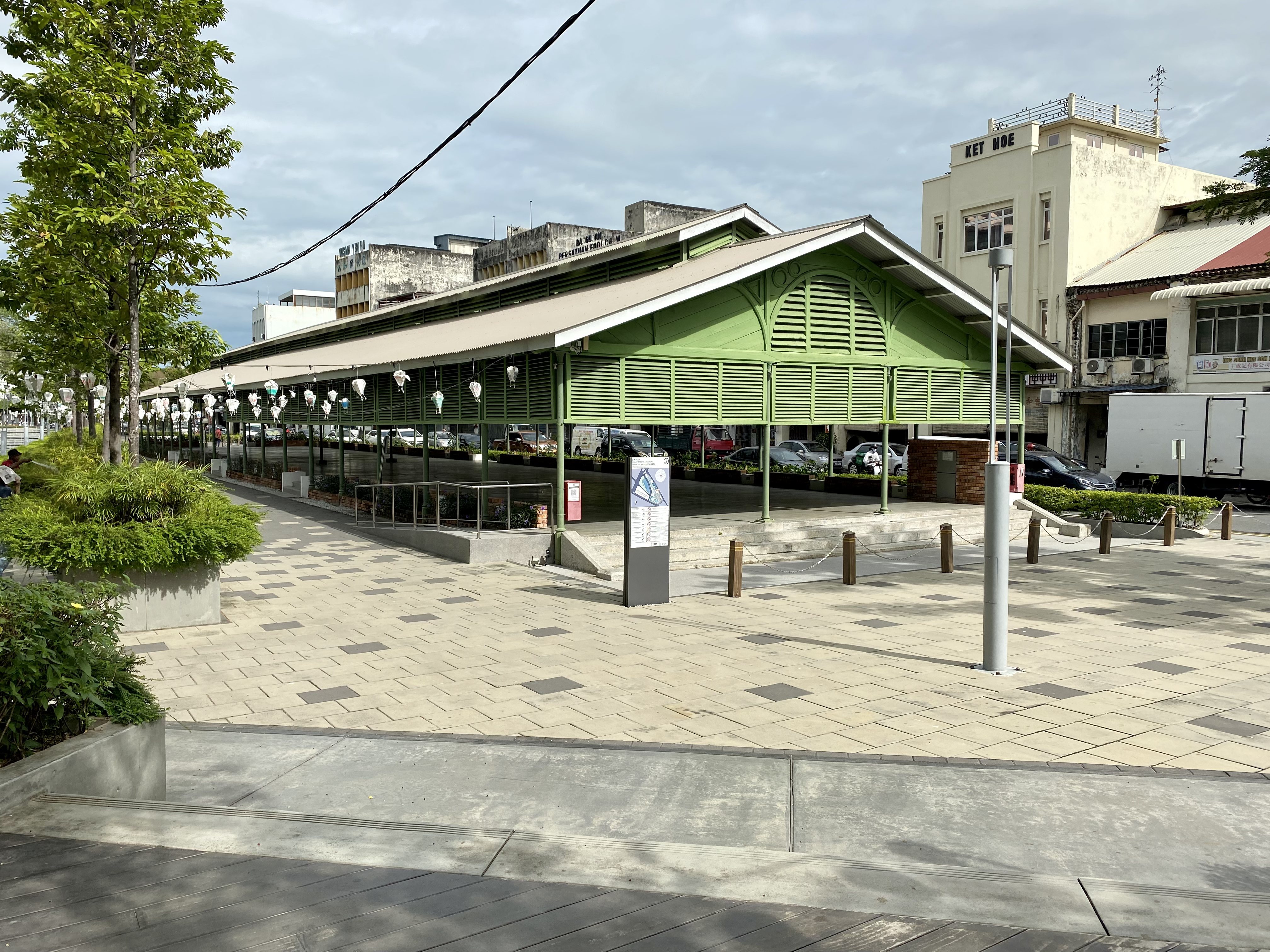 Sia Boey Market Hall, Sia Boey Urban Archaeological Park, George Town, Penang.