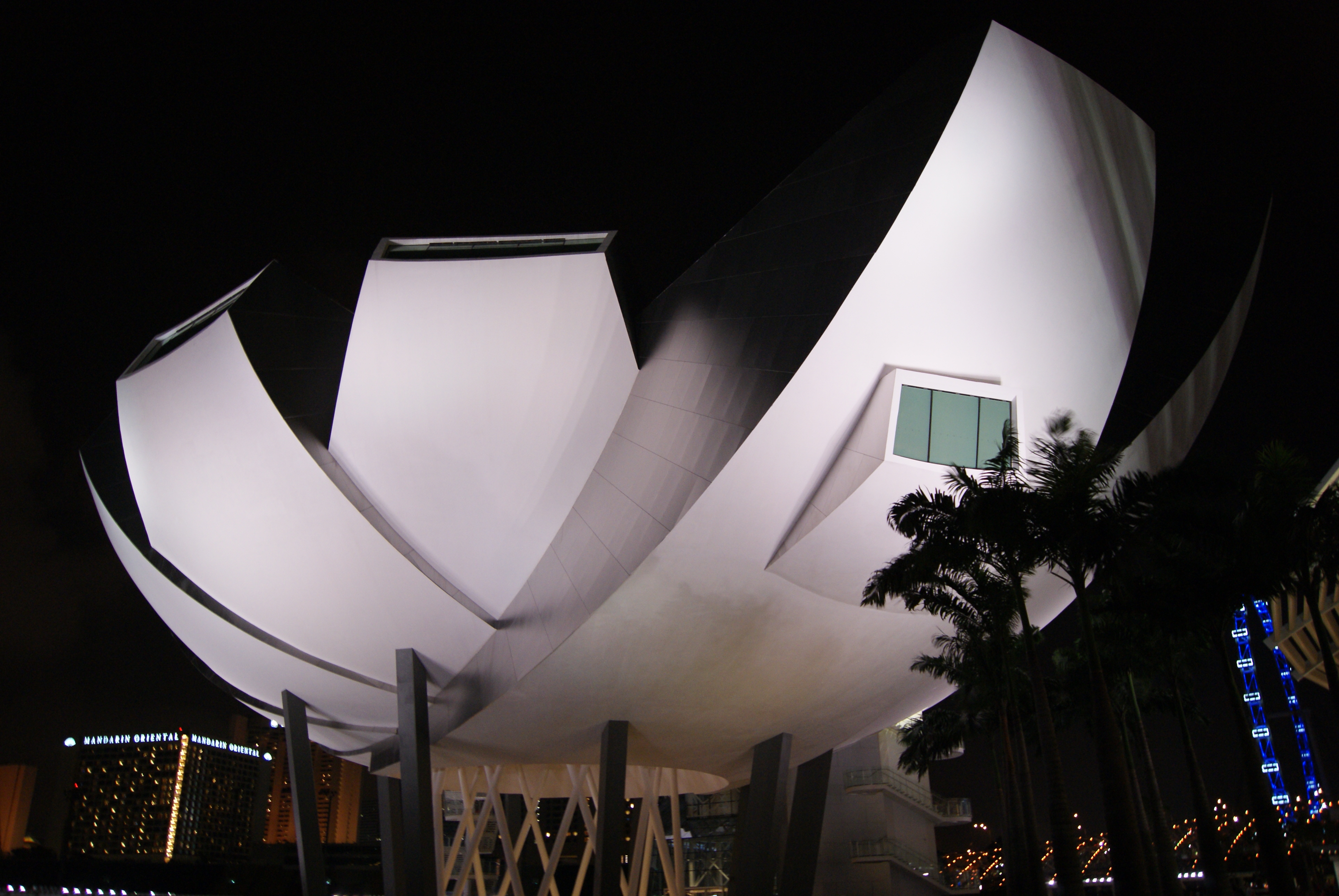 The ArtScience Museum of Marina Bay Sands, Singapore.