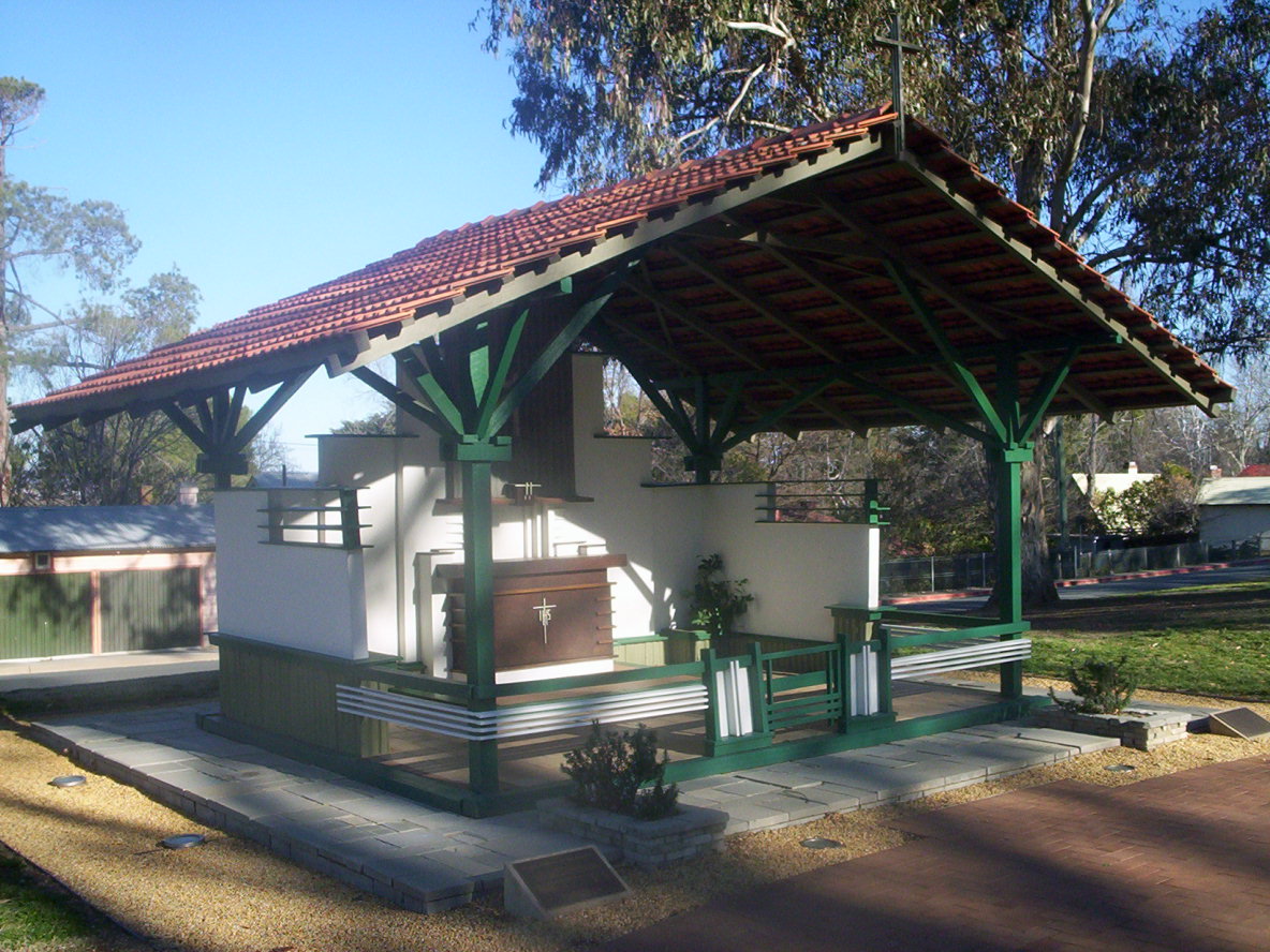 Changi Chapel at Duntroon dedicated to Australian POWs.