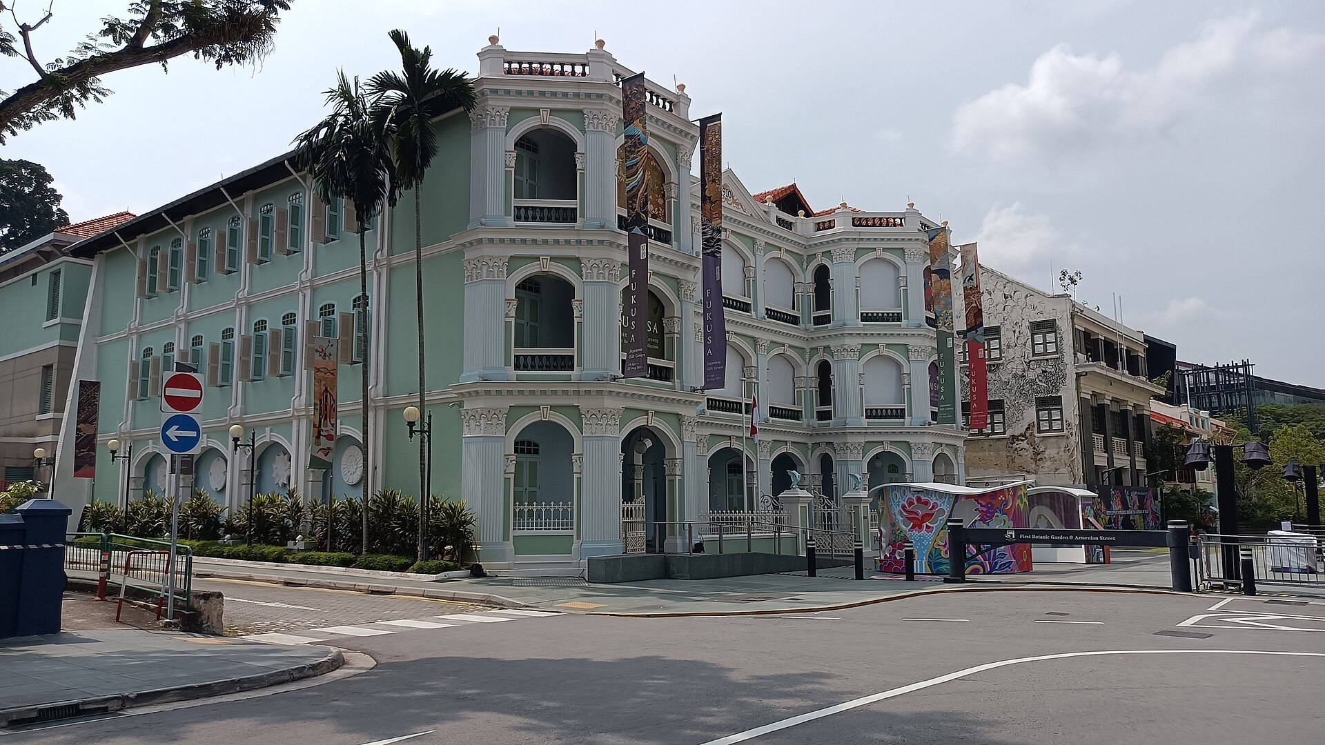The old Tao Nan School at Armenian Street, now known as Peranakan Museum. Photo taken in August 2024.