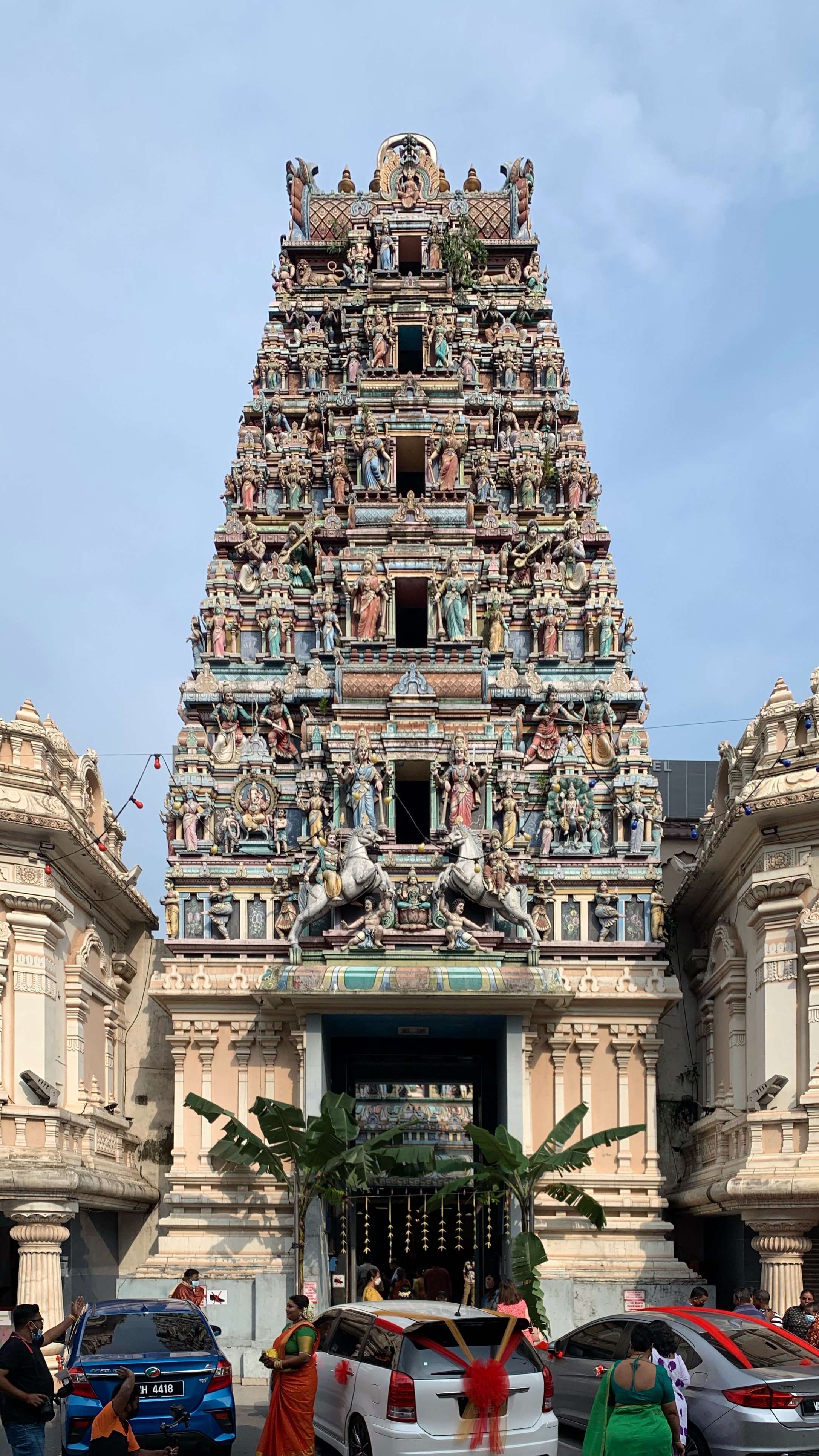Gopuram of Sri Mahamariamman Koyil in KL