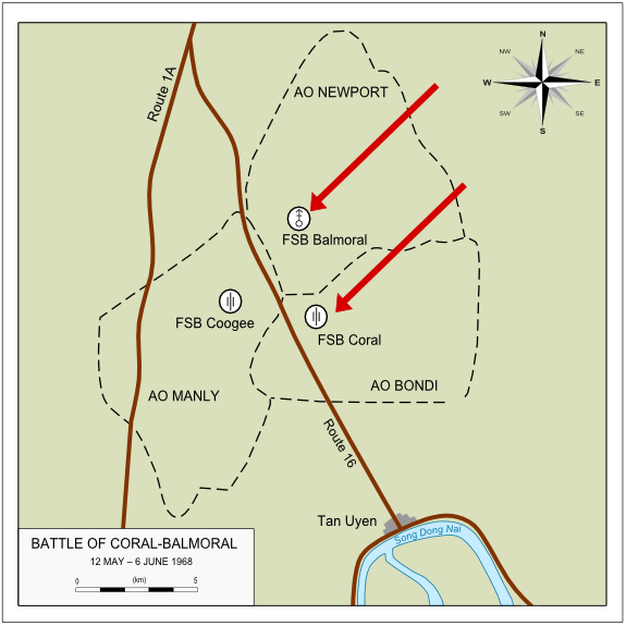 Battle of Coral-Balmoral, 12 May – 6 June 1968