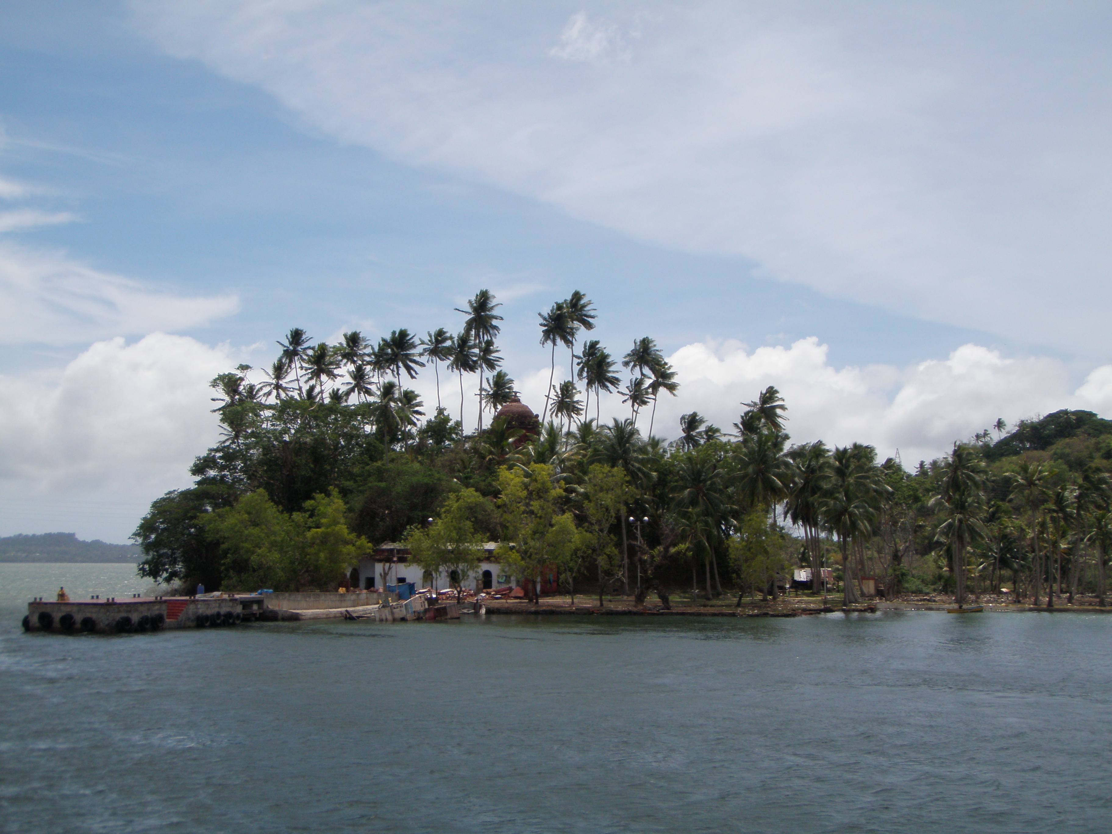 Viper Island is near to Port Blair, where the old Jail was set up by British raj and used for political prisoners. Now it is a popular tourist spot.