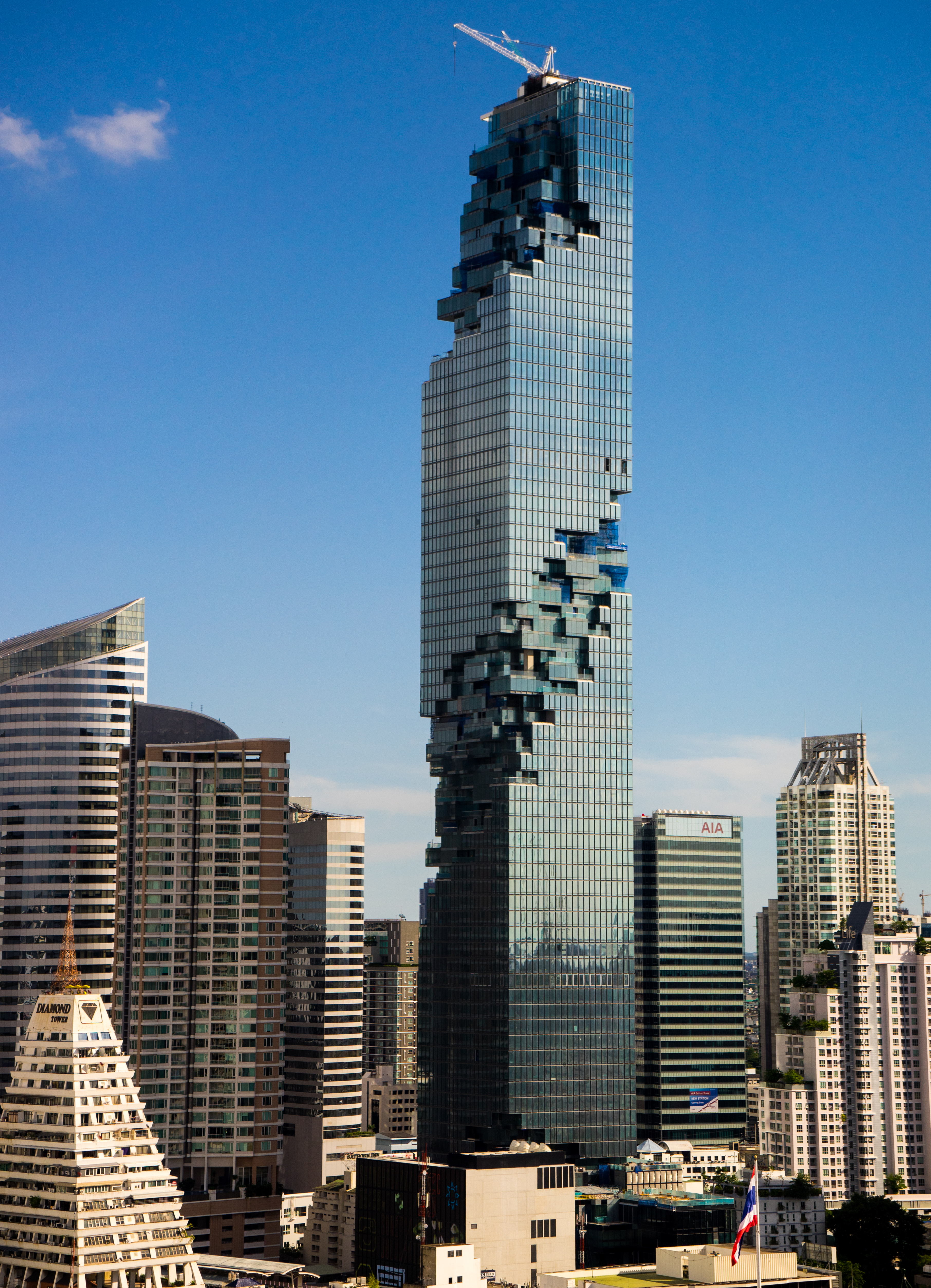 The MahaNakhon skyscraper in Bangkok